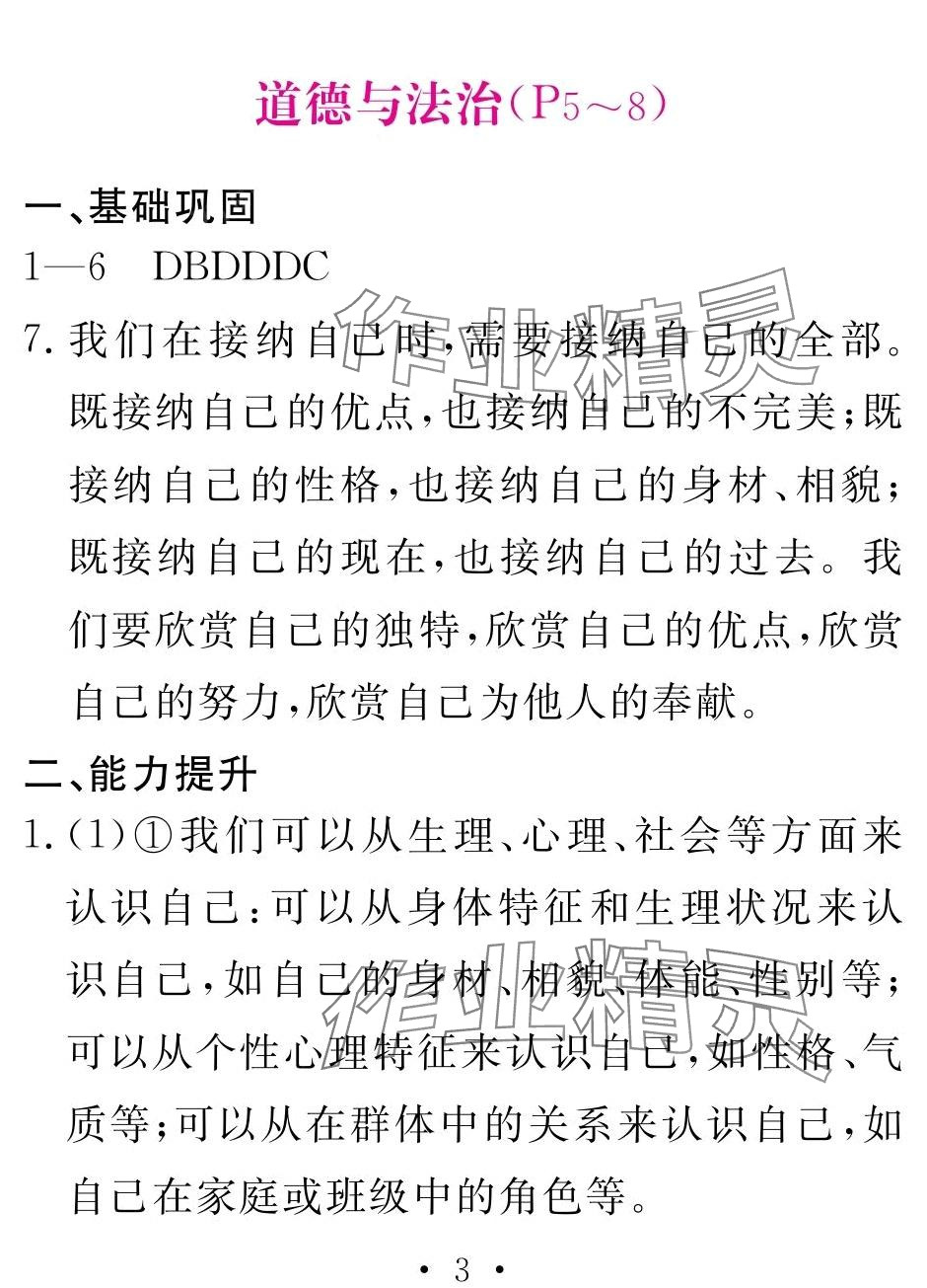 2024年天舟文化精彩寒假團(tuán)結(jié)出版社七年級(jí)綜合 第3頁(yè)