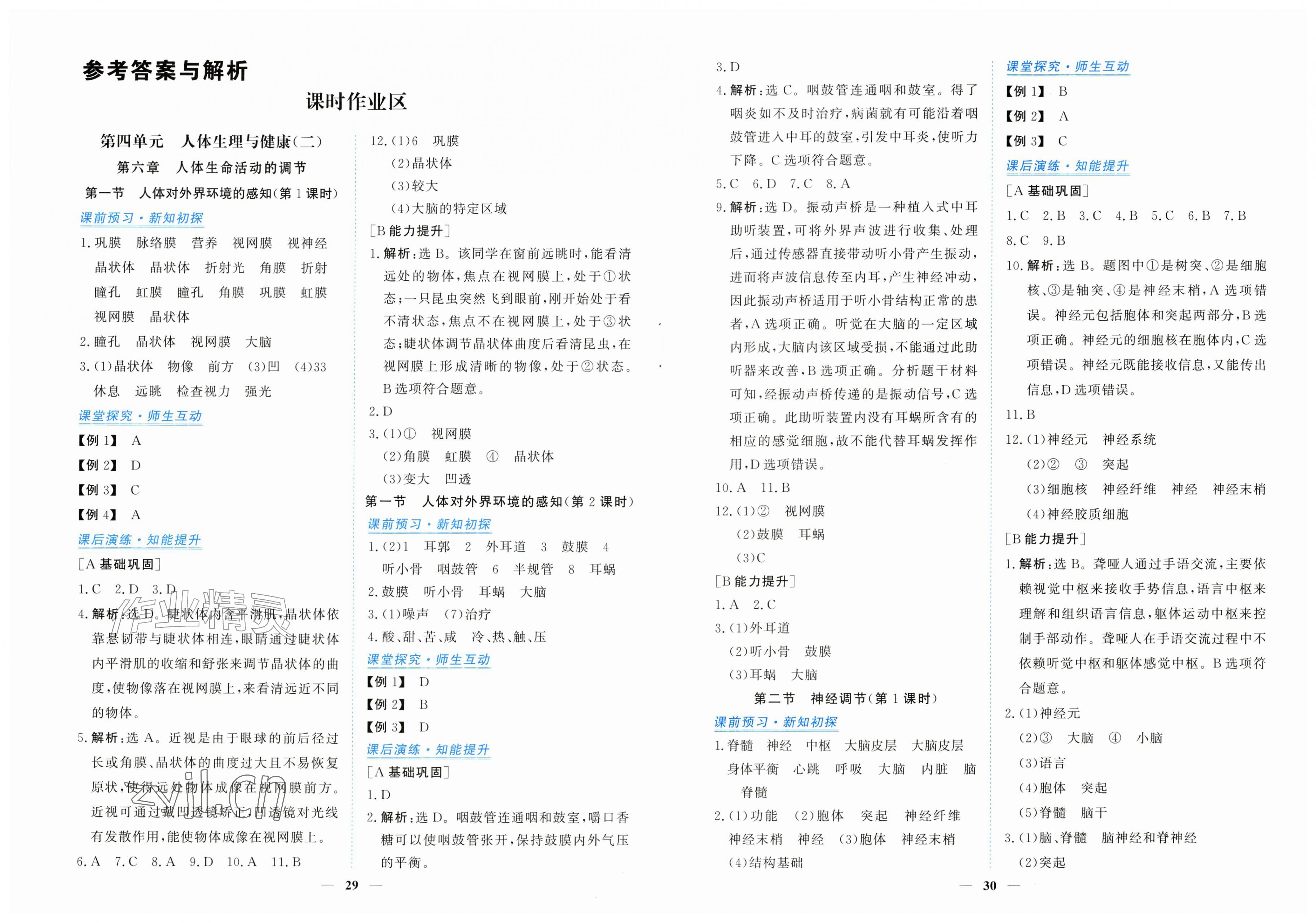 2026年新坐标同步练习八年级生物上册人教版青海专用&nbsp;第1页