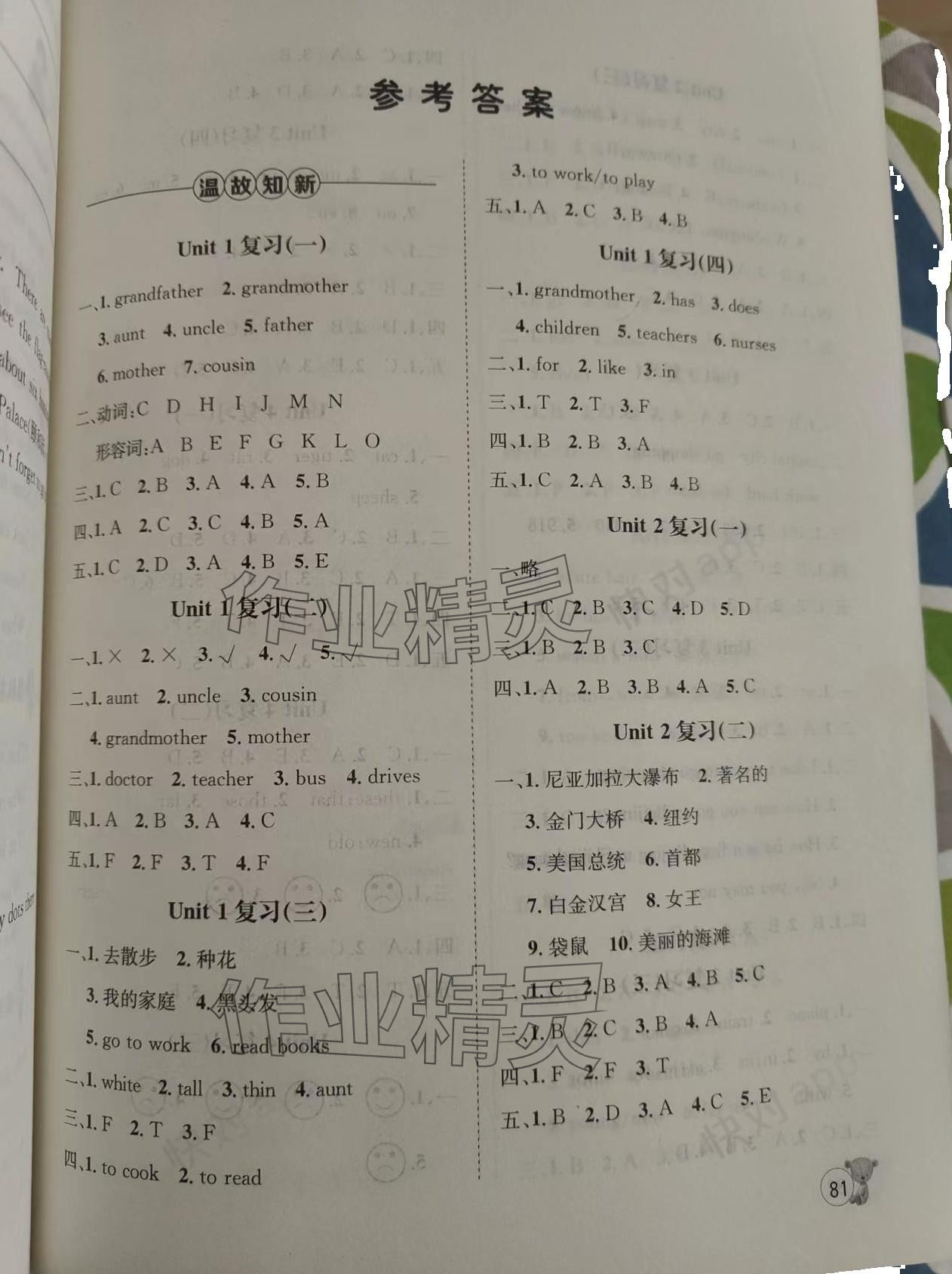 2024年寒假天地河北少年兒童出版社五年級(jí)英語(yǔ)冀教版 第1頁(yè)