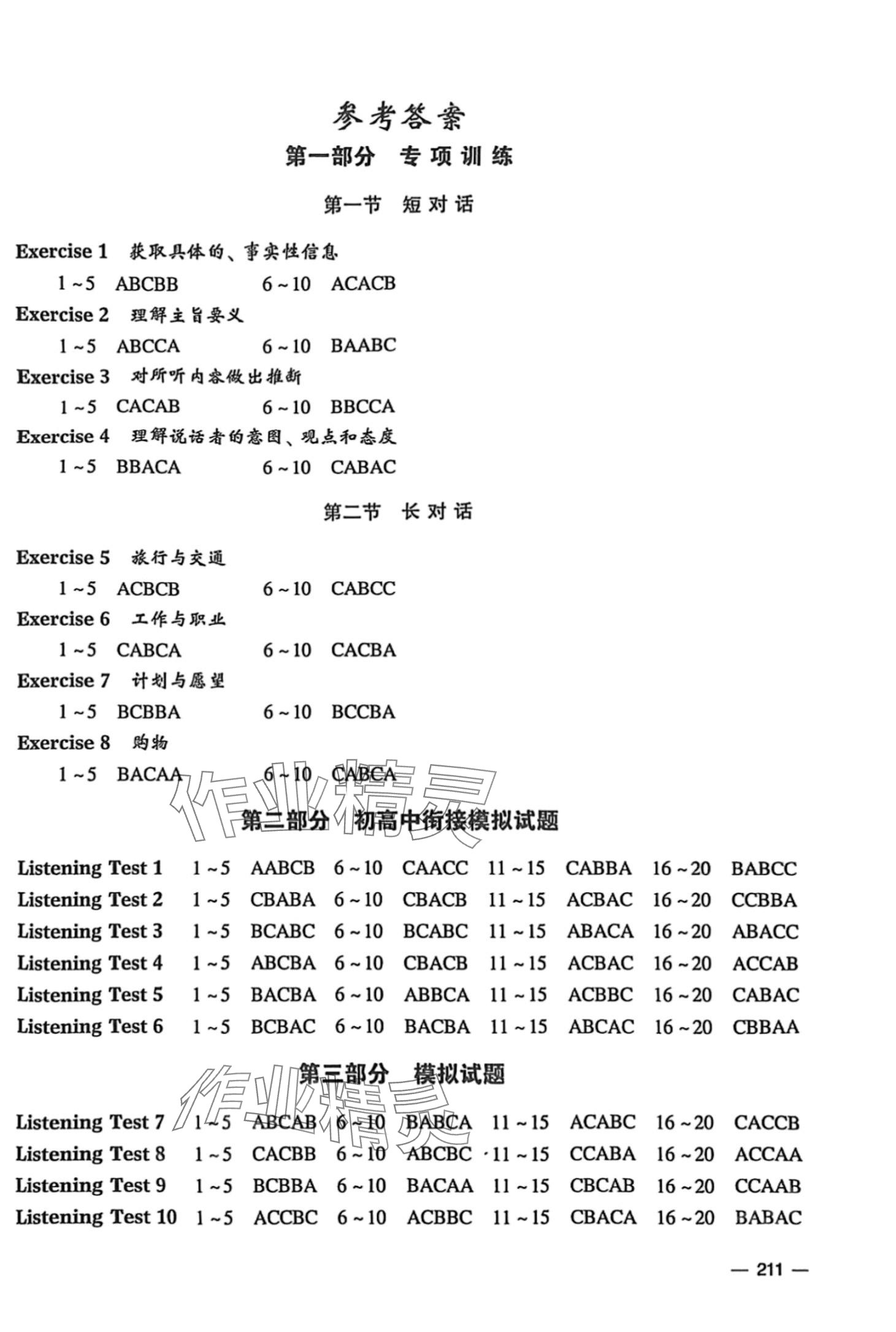 2024年高中英語(yǔ)聽力模擬試卷精編 第1頁(yè)