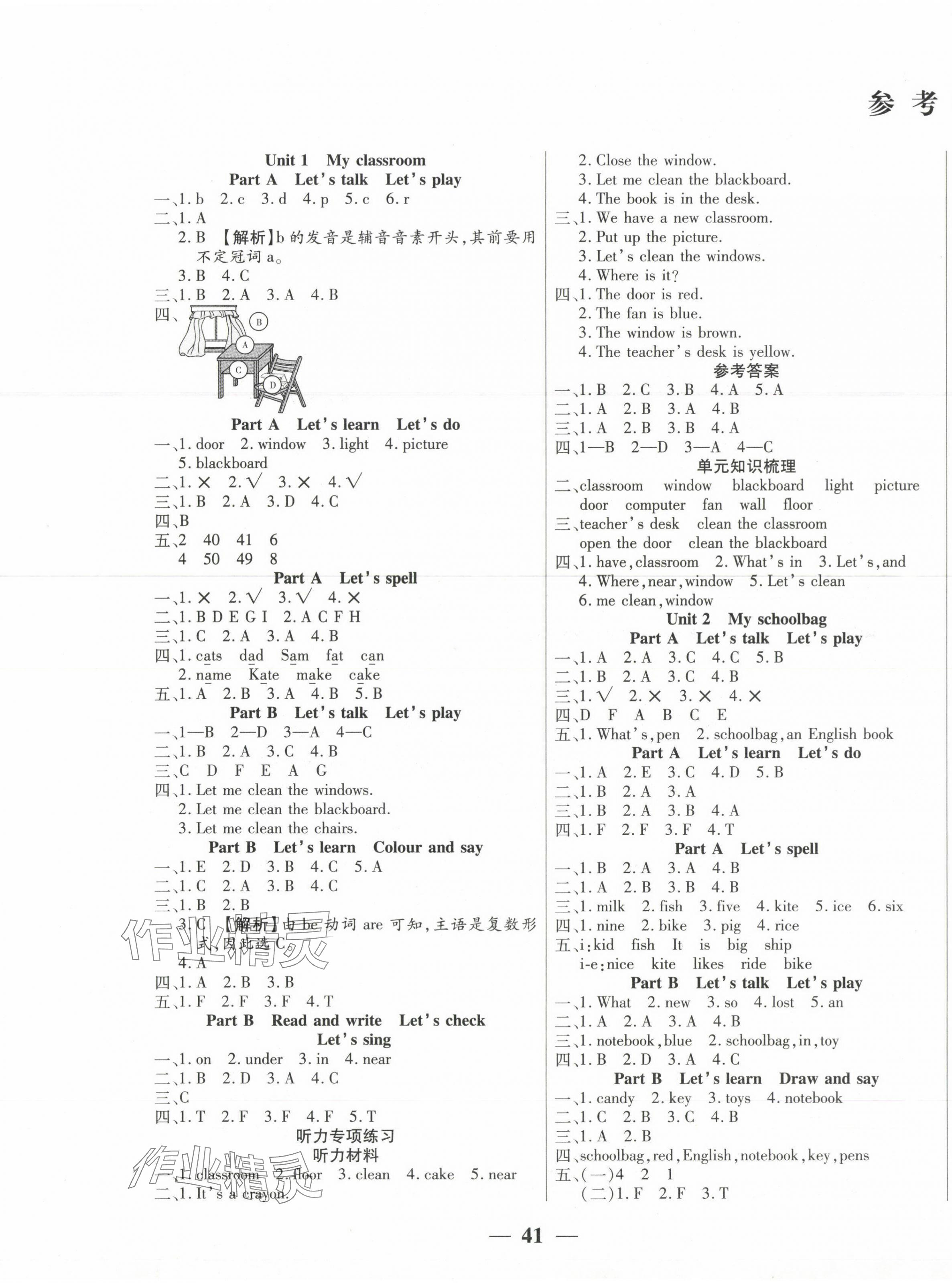 2023年激活思維智能訓(xùn)練四年級(jí)英語(yǔ)上冊(cè)人教版 第1頁(yè)