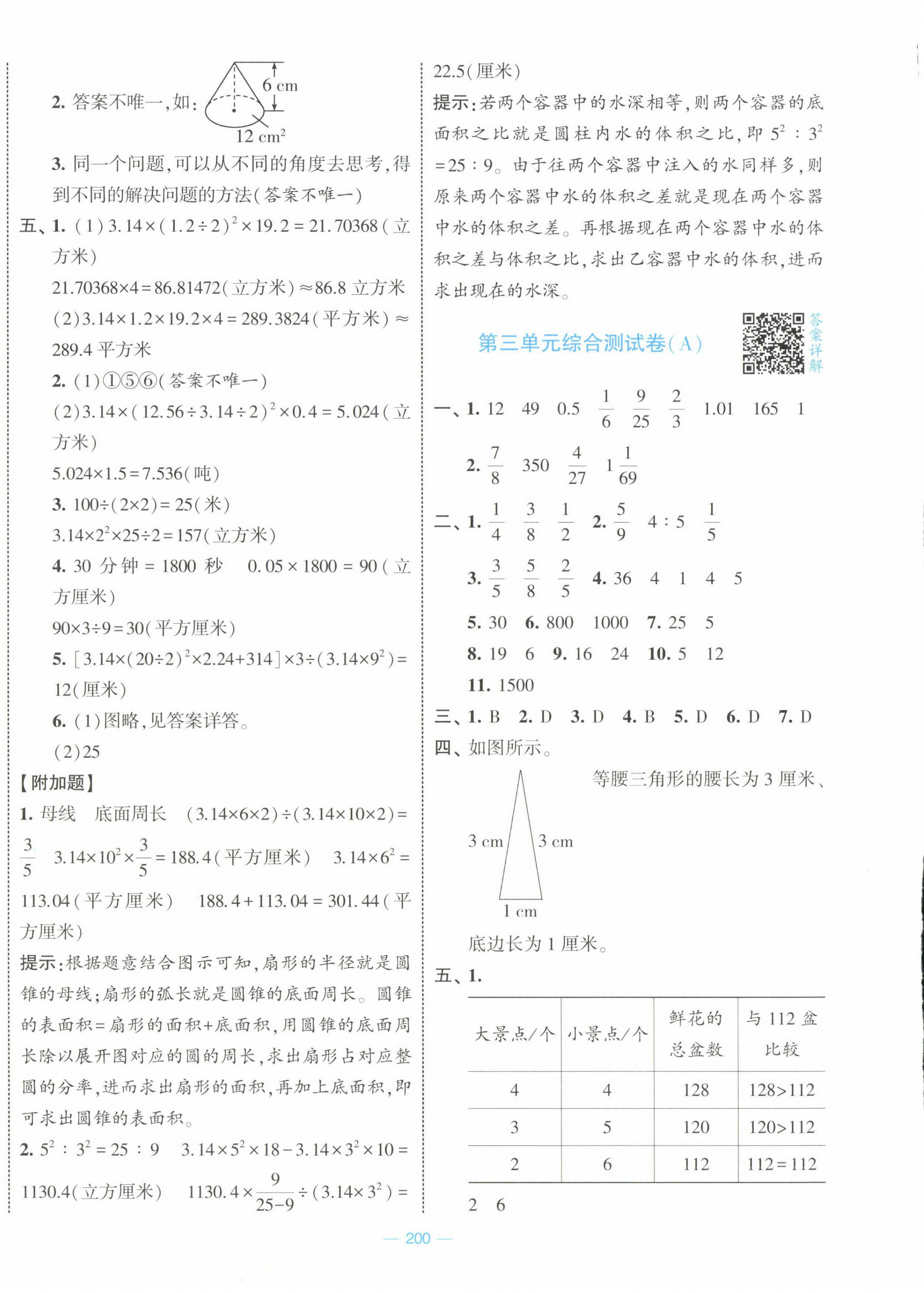 2025年學霸提優(yōu)大試卷六年級數(shù)學下冊蘇教版 第4頁