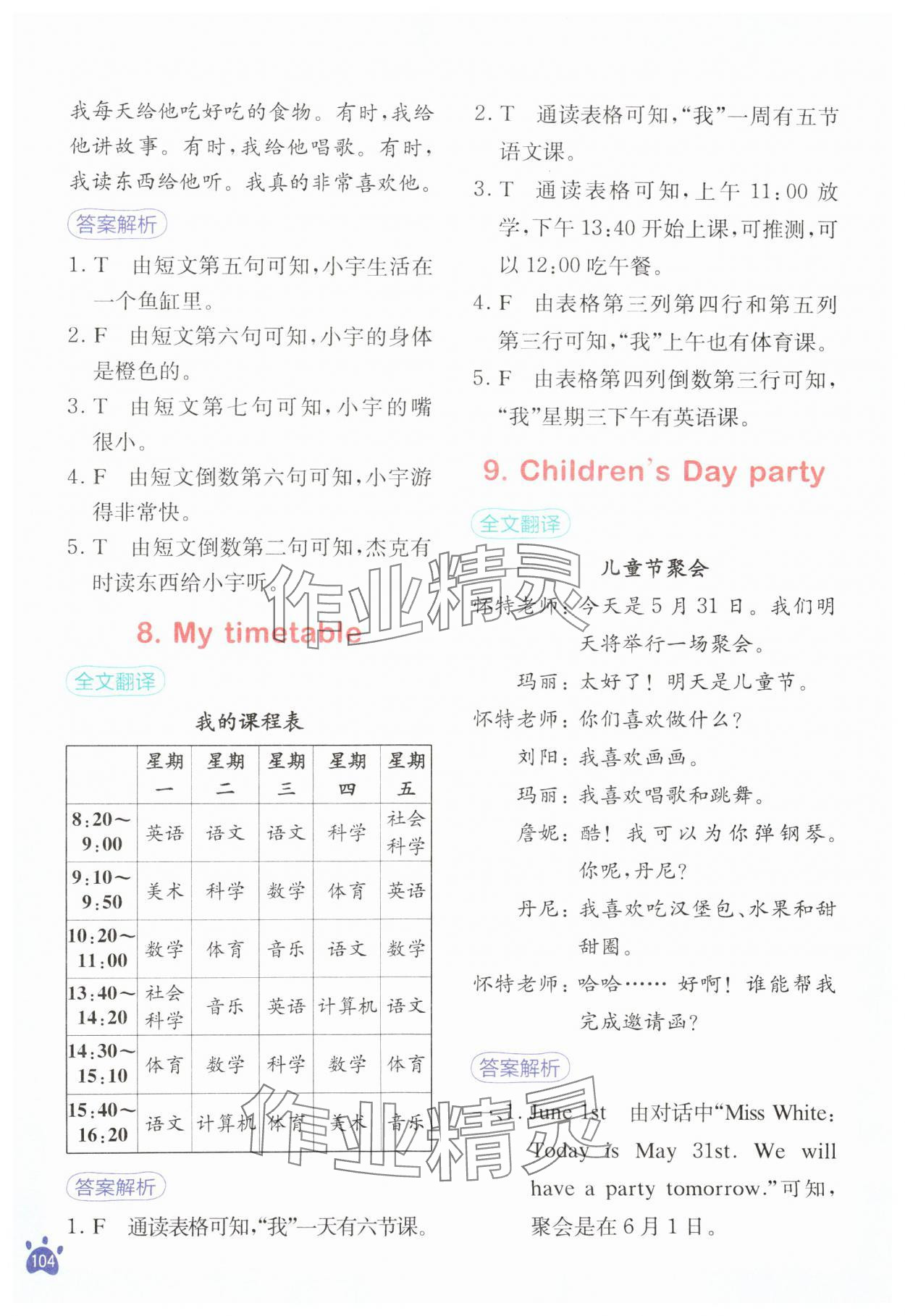 2024年星火英語閱讀訓練100篇四年級英語 第4頁