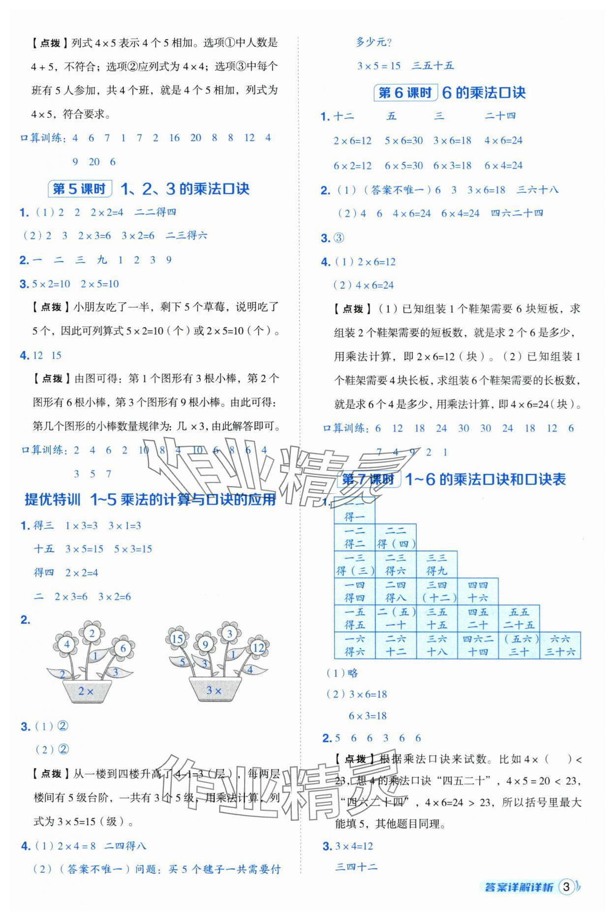 2025年綜合應(yīng)用創(chuàng)新題典中點(diǎn)二年級數(shù)學(xué)上冊青島版 第3頁