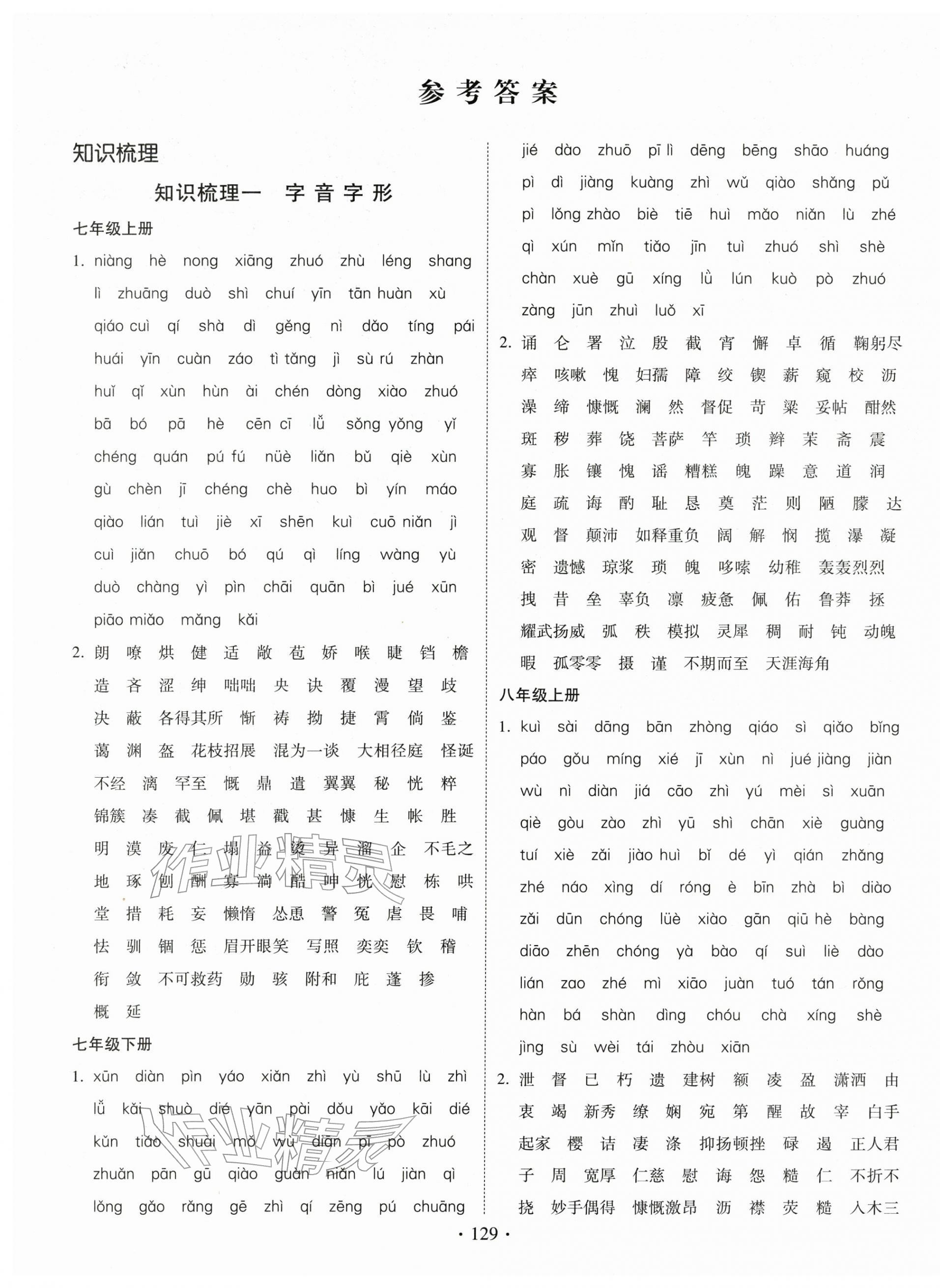 2026年快乐寒假作业河北美术出版社九年级语文&nbsp;第1页