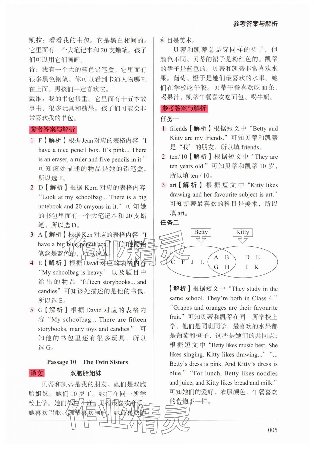 2025年小學英語閱讀強化訓練100篇四年級 第5頁