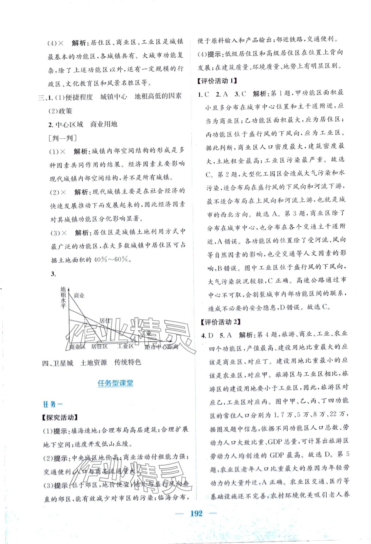 2024年新编高中同步作业高中地理必修第二册人教版 第10页