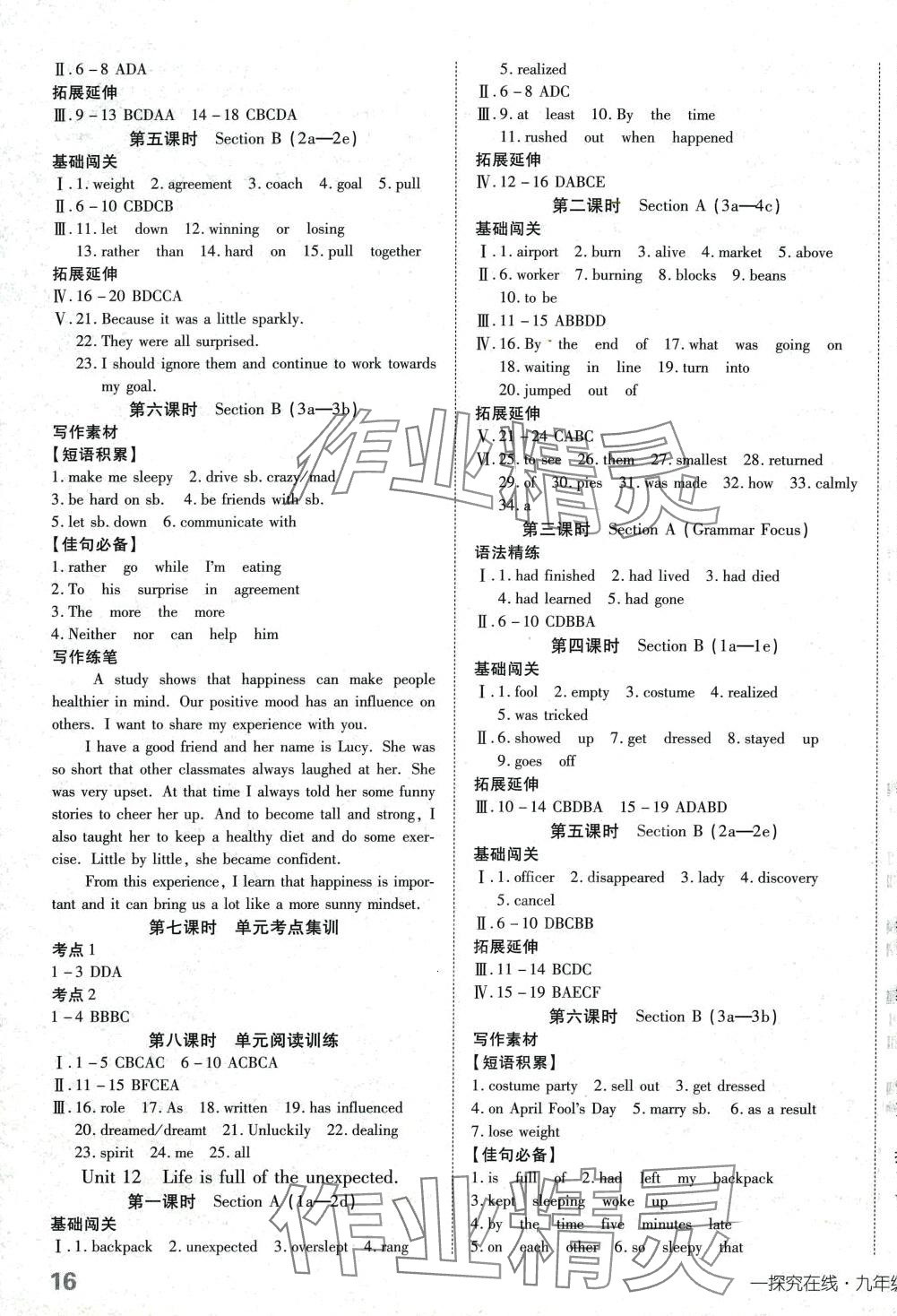 2024年探究在線高效課堂九年級英語下冊人教版 第3頁