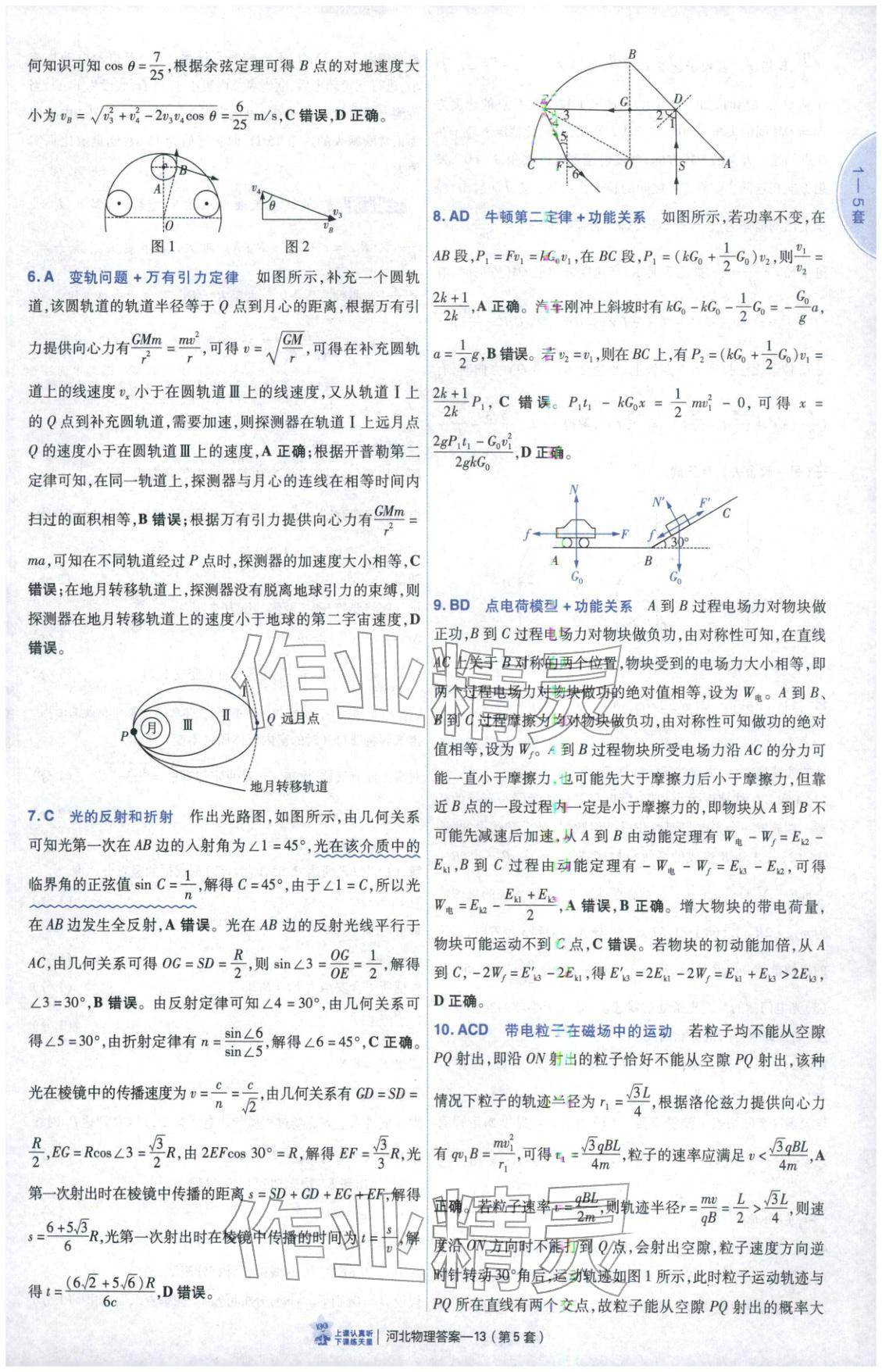 2026年金考卷优秀模拟试卷汇编45套物理河北专版 第13页