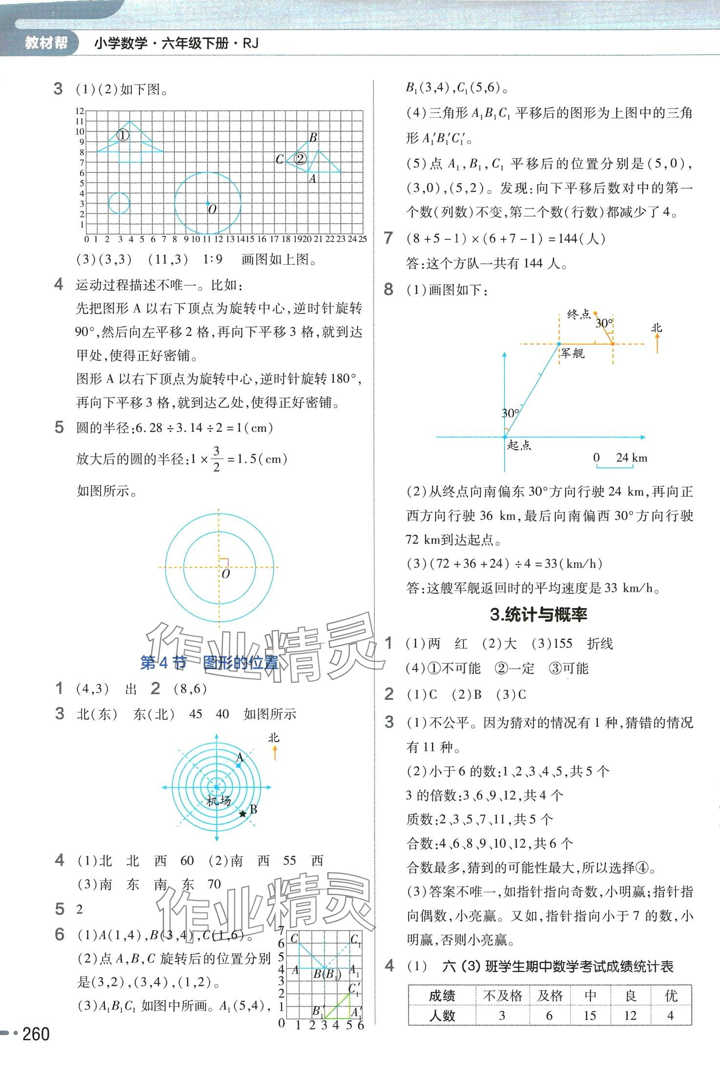 2024年教材幫六年級數(shù)學(xué)下冊人教版 參考答案第13頁