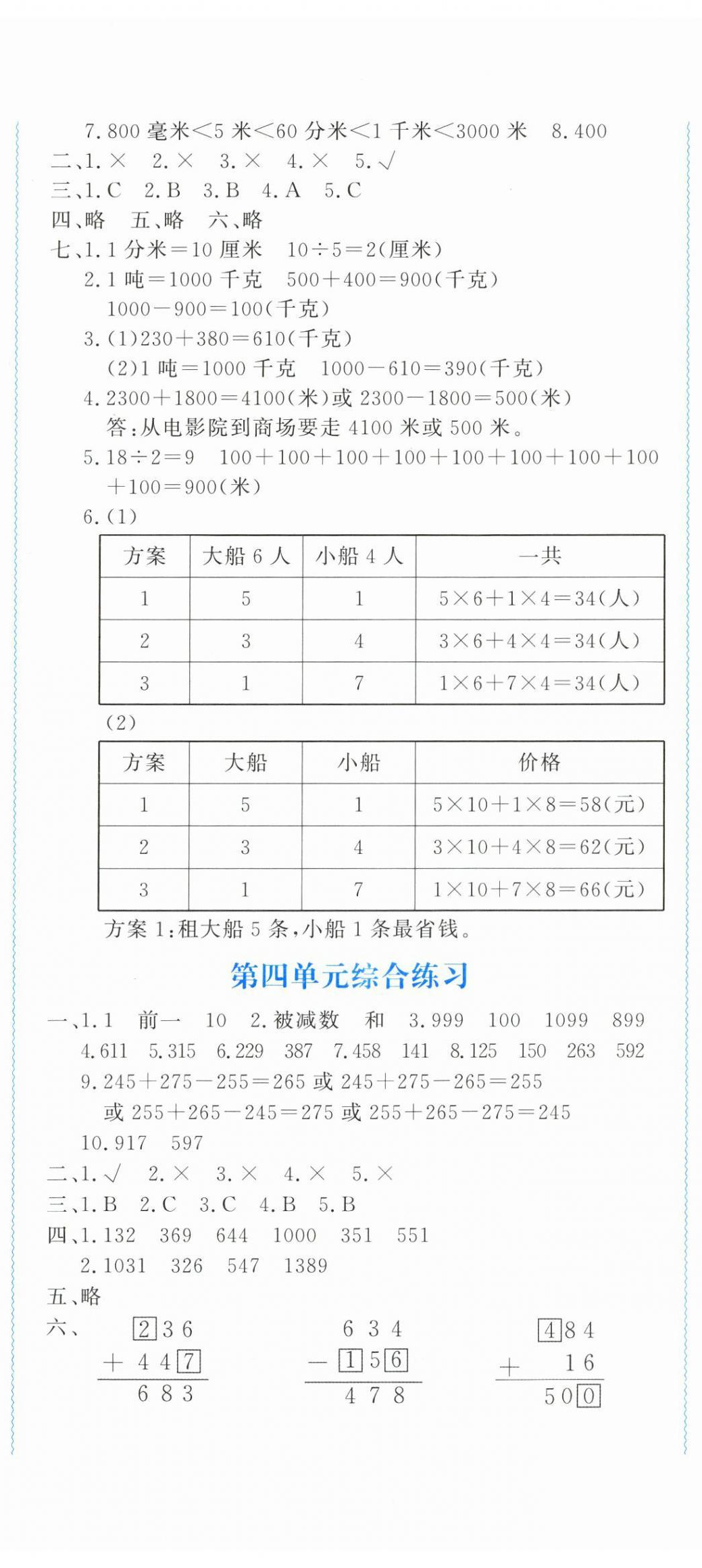 2024年花山小狀元學(xué)科能力達(dá)標(biāo)初中生100全優(yōu)卷三年級(jí)數(shù)學(xué)上冊(cè)人教版 第2頁