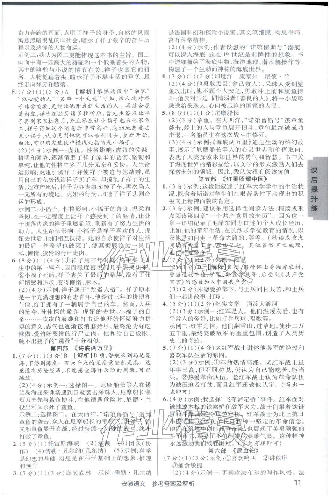 2026年安徽新中考语文 第10页