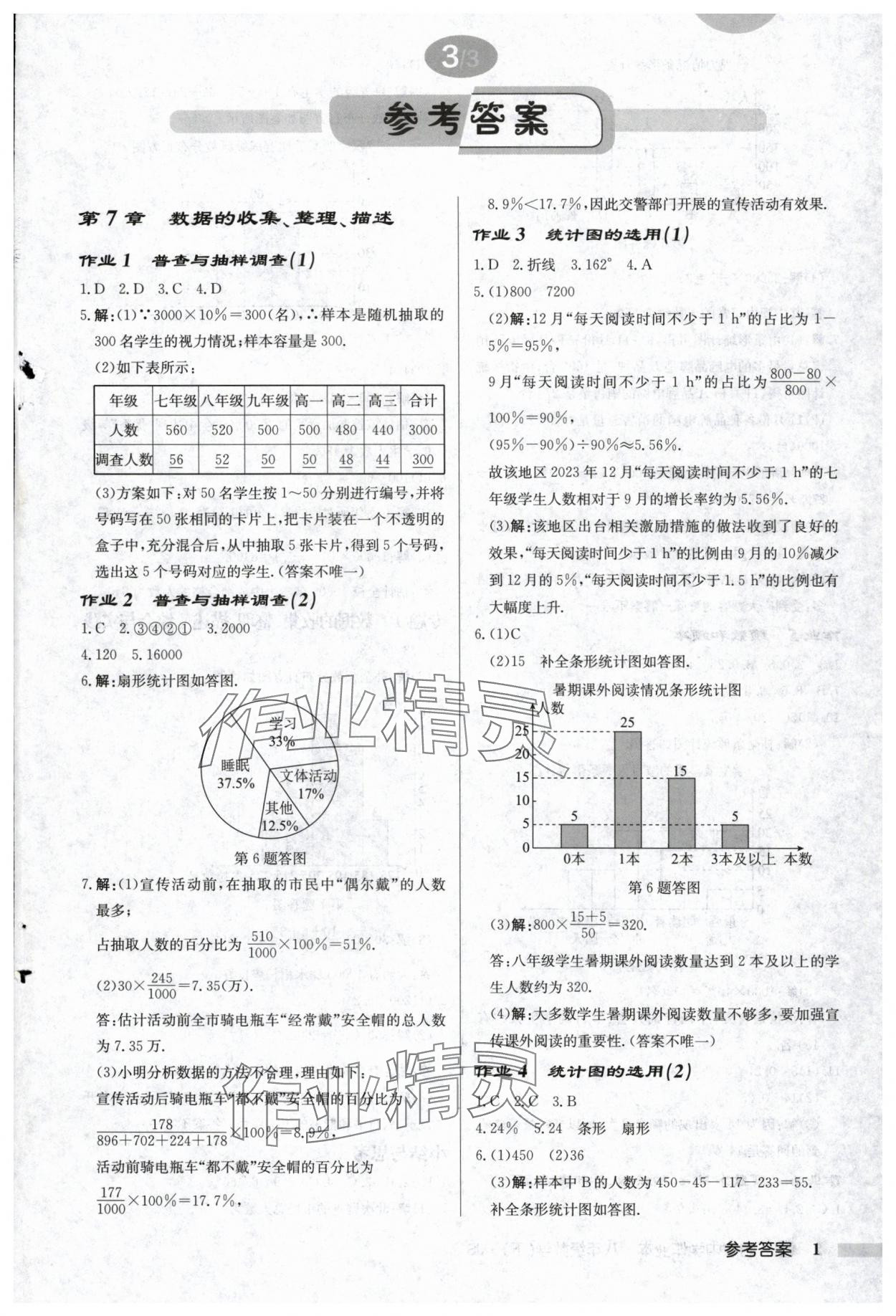 2025年启东中学作业本八年级数学下册苏科版盐城专版 第1页