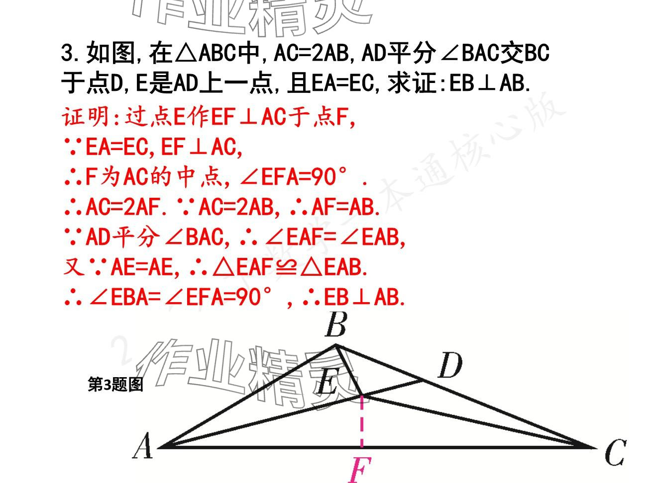 2025年一本通武漢出版社八年級數(shù)學(xué)下冊北師大版核心板 參考答案第76頁