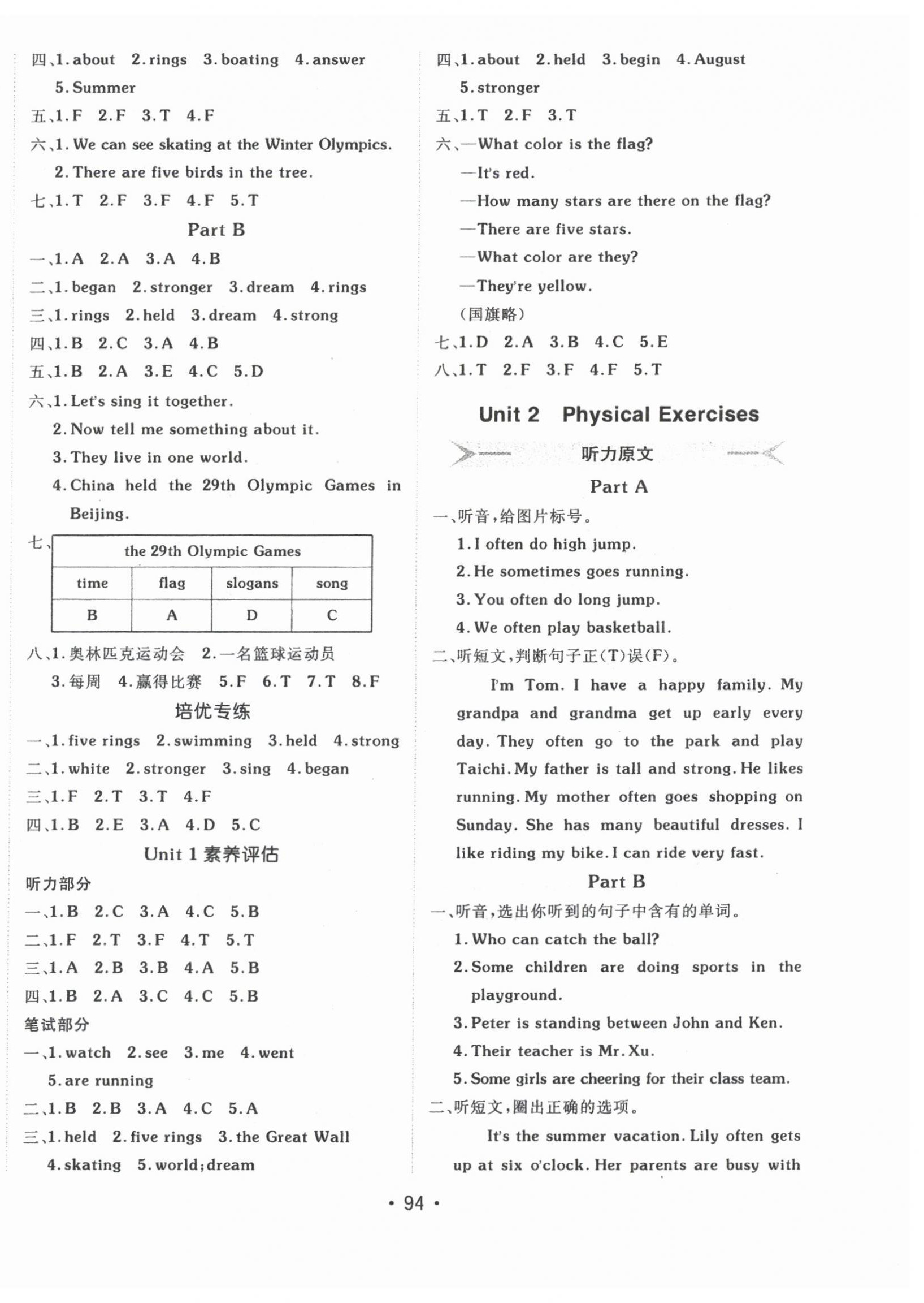 2024年同行課課100分過(guò)關(guān)作業(yè)六年級(jí)英語(yǔ)上冊(cè)閩教版 第2頁(yè)