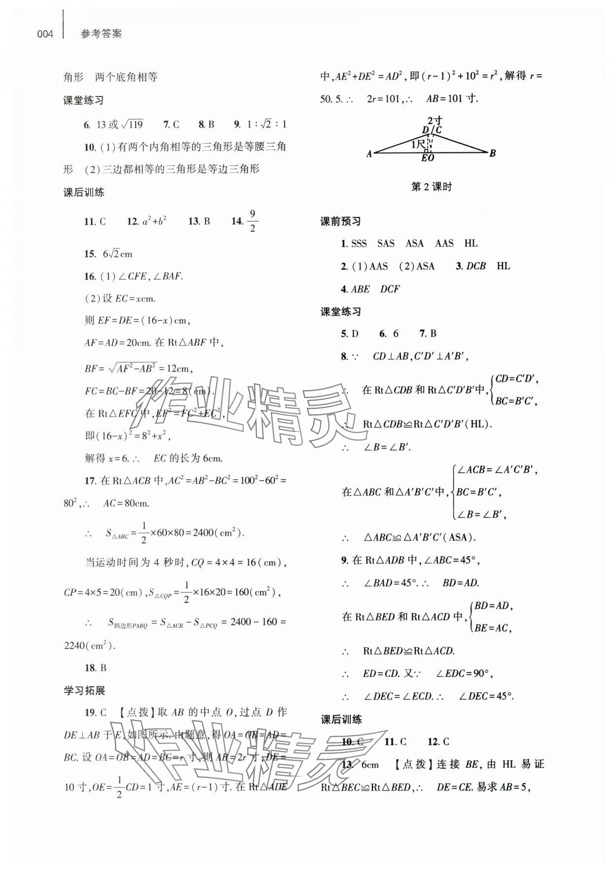 2025年基礎(chǔ)訓練大象出版社八年級數(shù)學下冊北師大版 第4頁