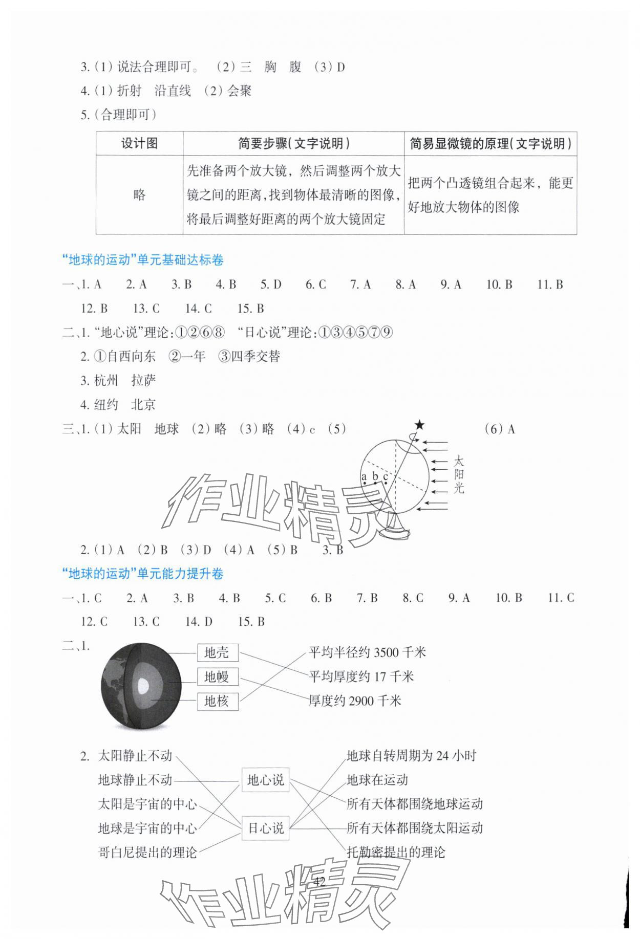 2025年学能评价六年级科学上册教科版 第2页