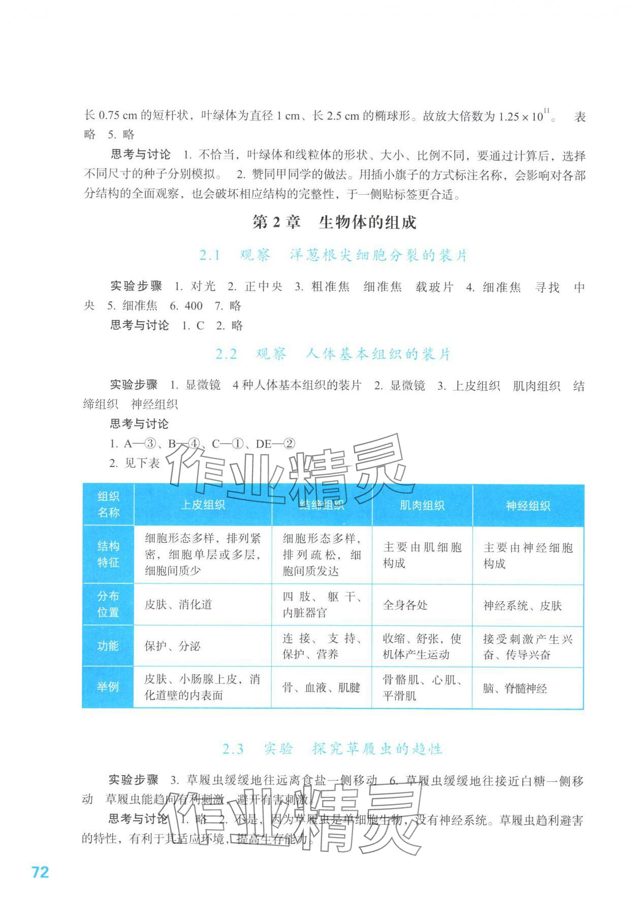 2025年生物实验报告册八年级生物上册苏教版云南专版 第2页
