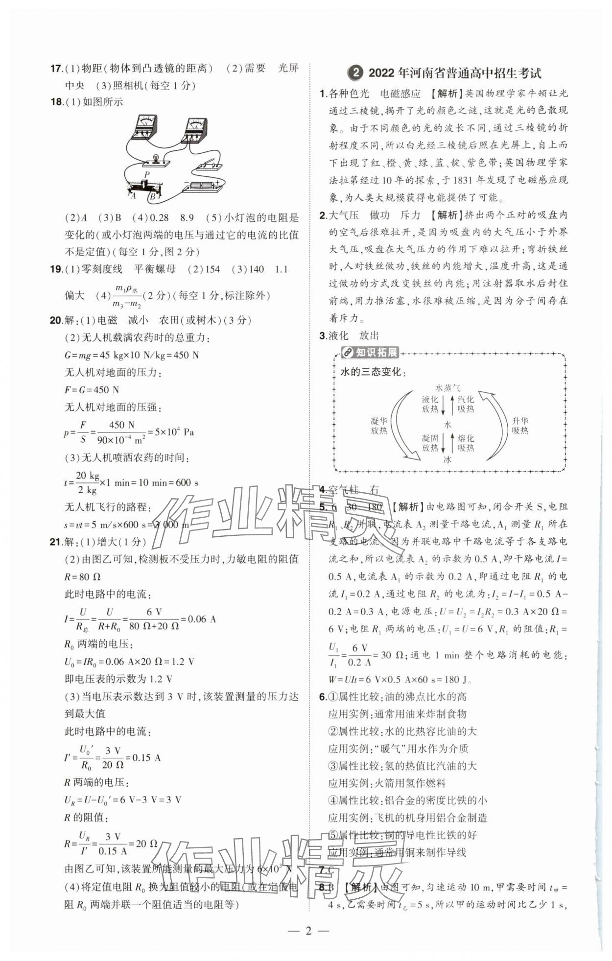 2024年优学教育试题精编物理中考 第2页