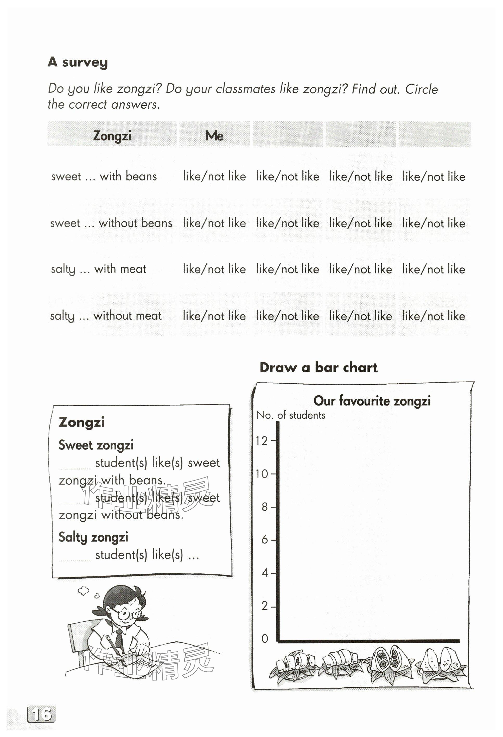 2024年教材課本六年級英語下冊滬教版五四制 參考答案第25頁