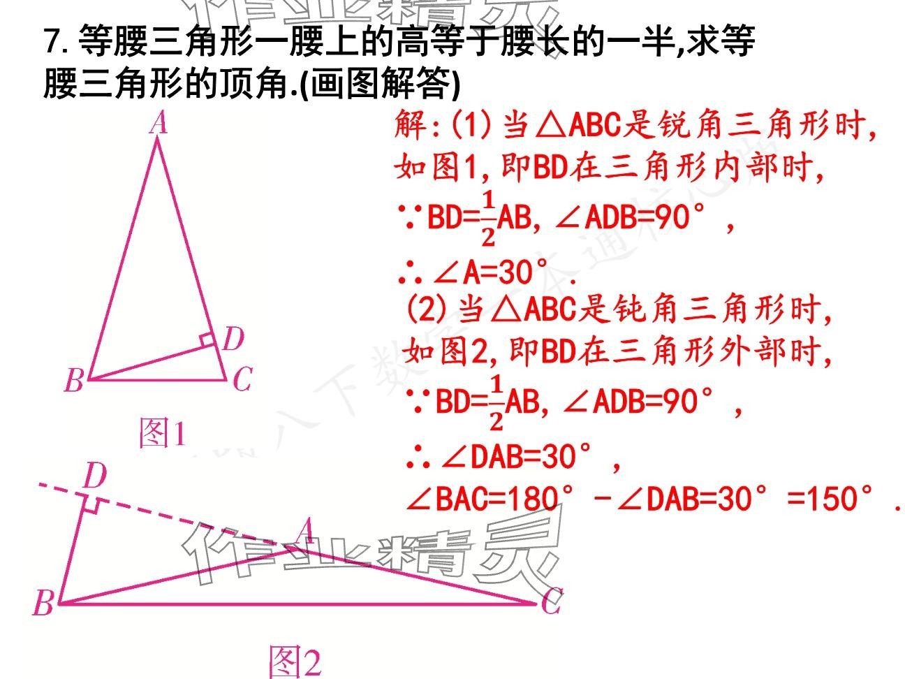 2025年一本通武漢出版社八年級(jí)數(shù)學(xué)下冊(cè)北師大版核心板 參考答案第94頁(yè)