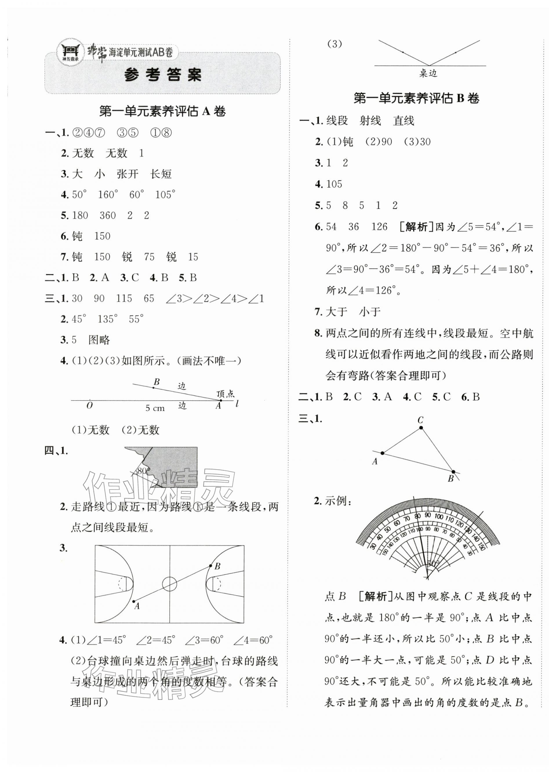 2026年海淀单元测试AB卷三年级数学下册苏教版&nbsp;第1页