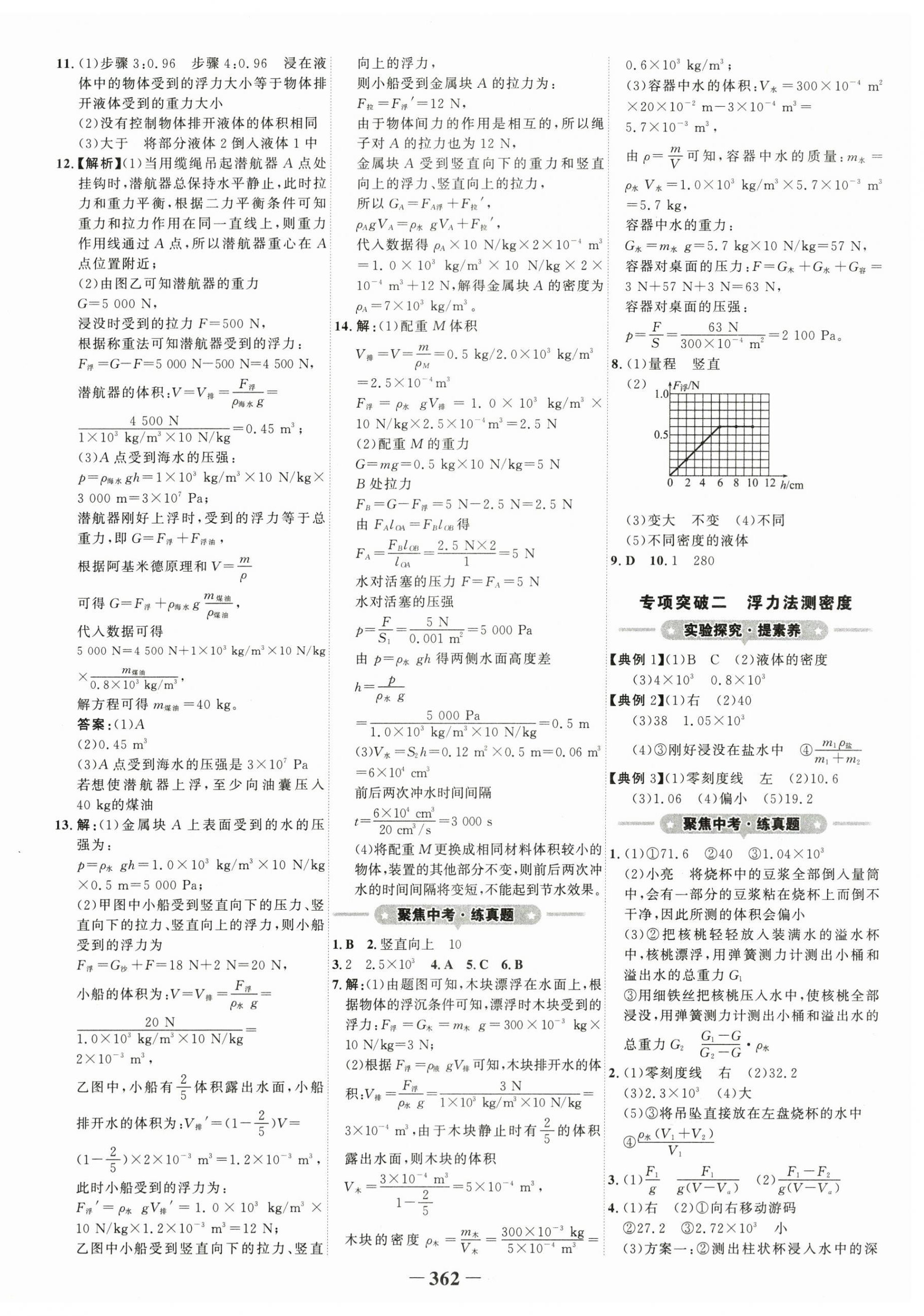2024年金榜新中考物理魯科版五四制 第6頁