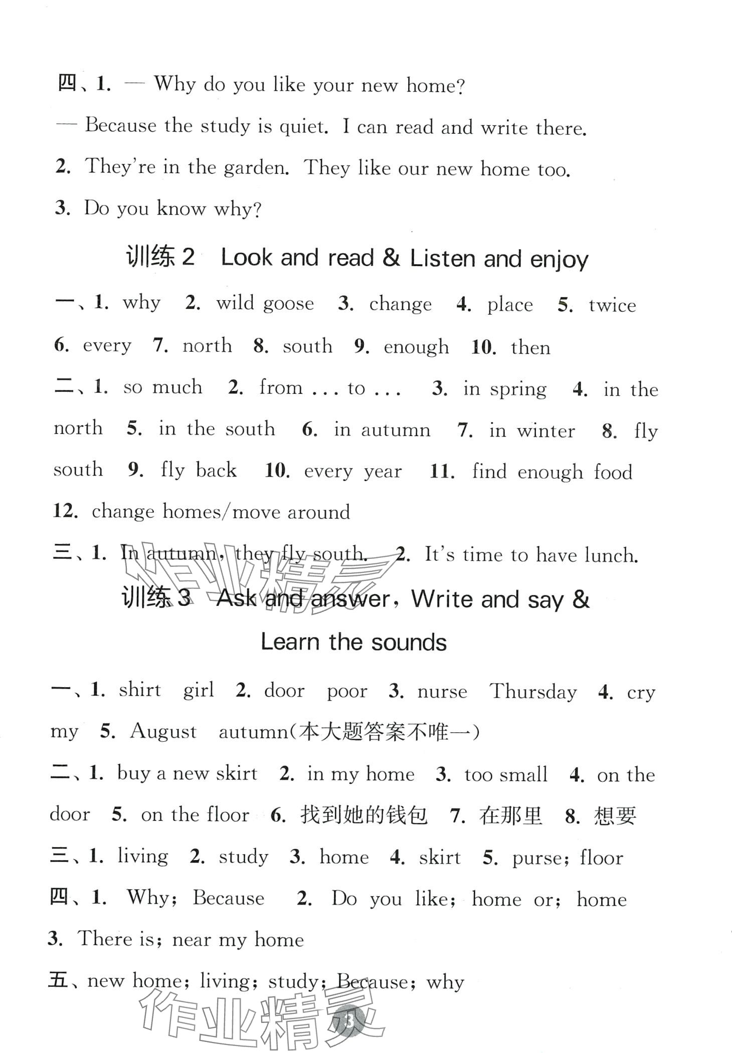 2024年默寫10分鐘五年級英語下冊滬教版 第3頁