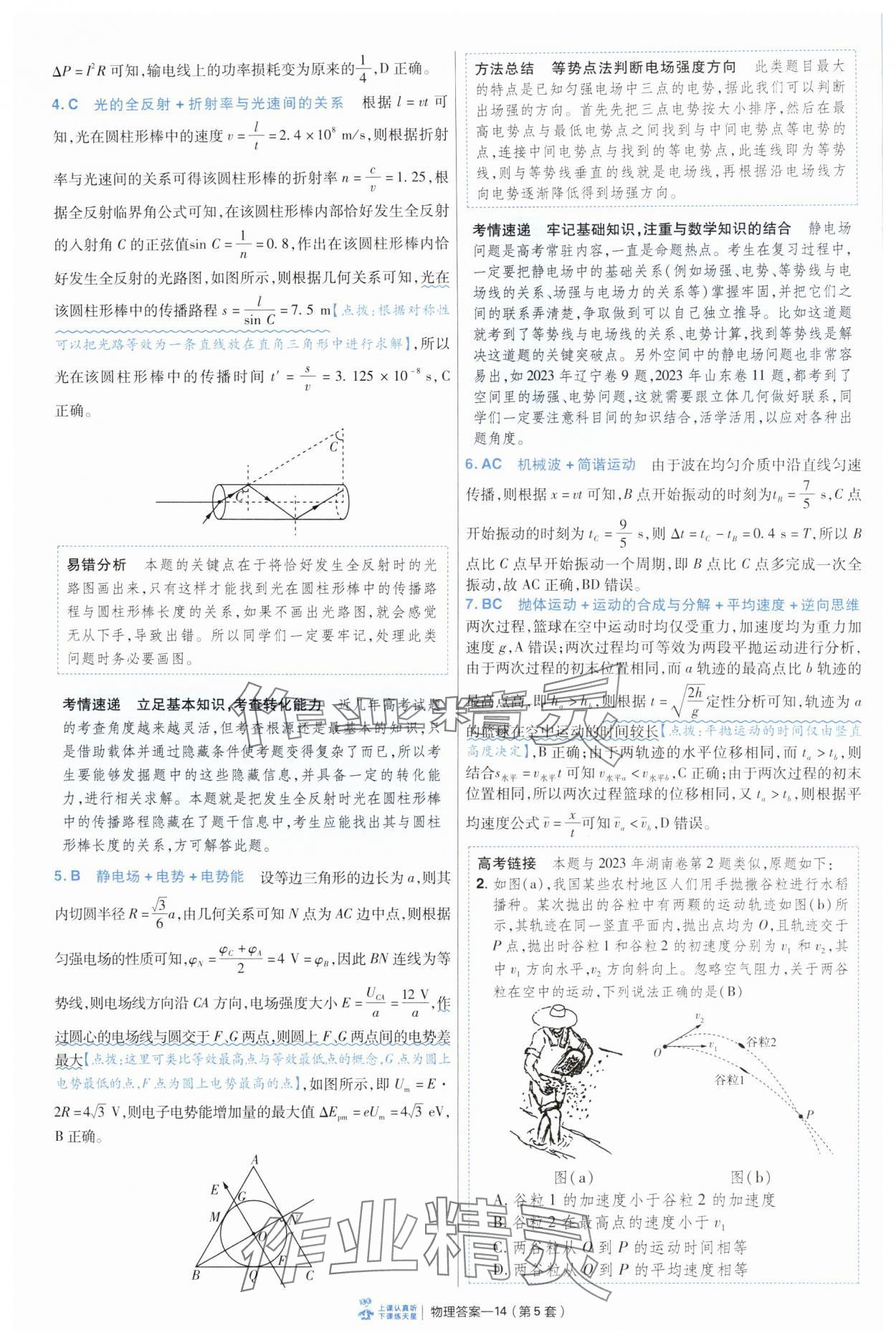 2025年高考冲刺优秀模拟试卷汇编45套物理&nbsp;第14页