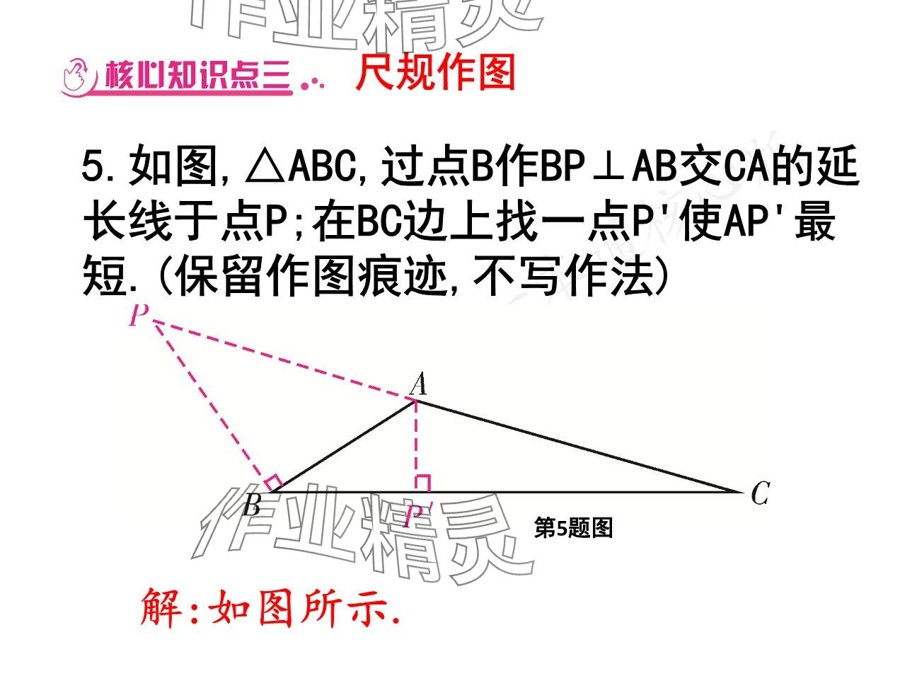 2025年一本通武漢出版社八年級數(shù)學(xué)下冊北師大版核心板 參考答案第65頁