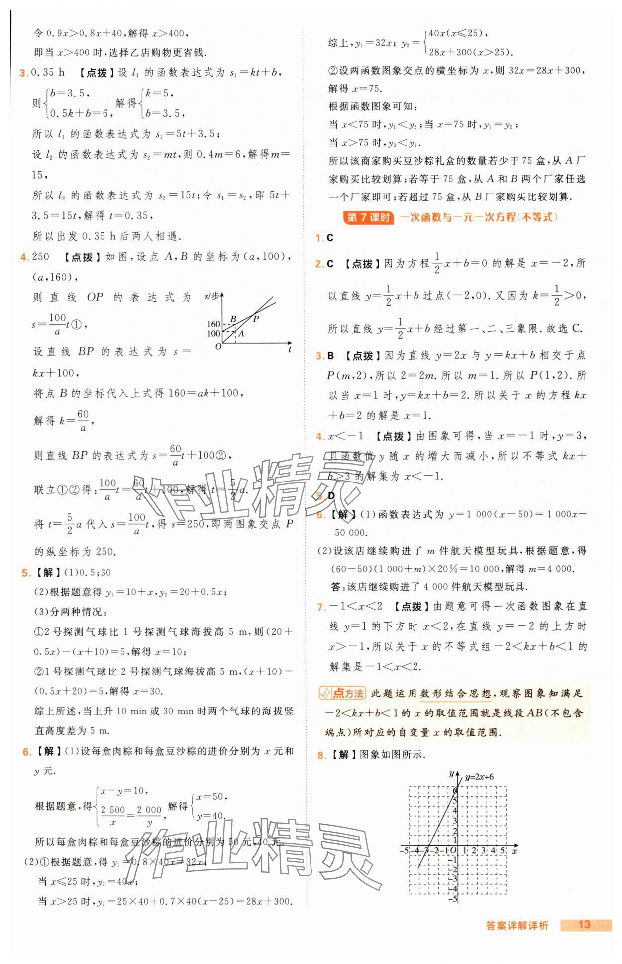 2024年綜合應(yīng)用創(chuàng)新題典中點八年級數(shù)學(xué)上冊滬科版 第13頁