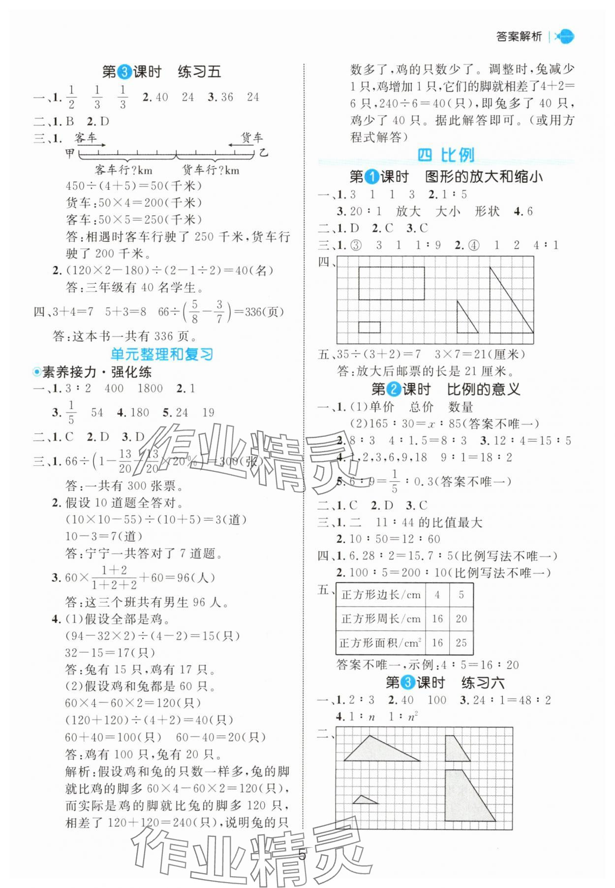 2025年细解巧练六年级数学下册苏教版 第5页