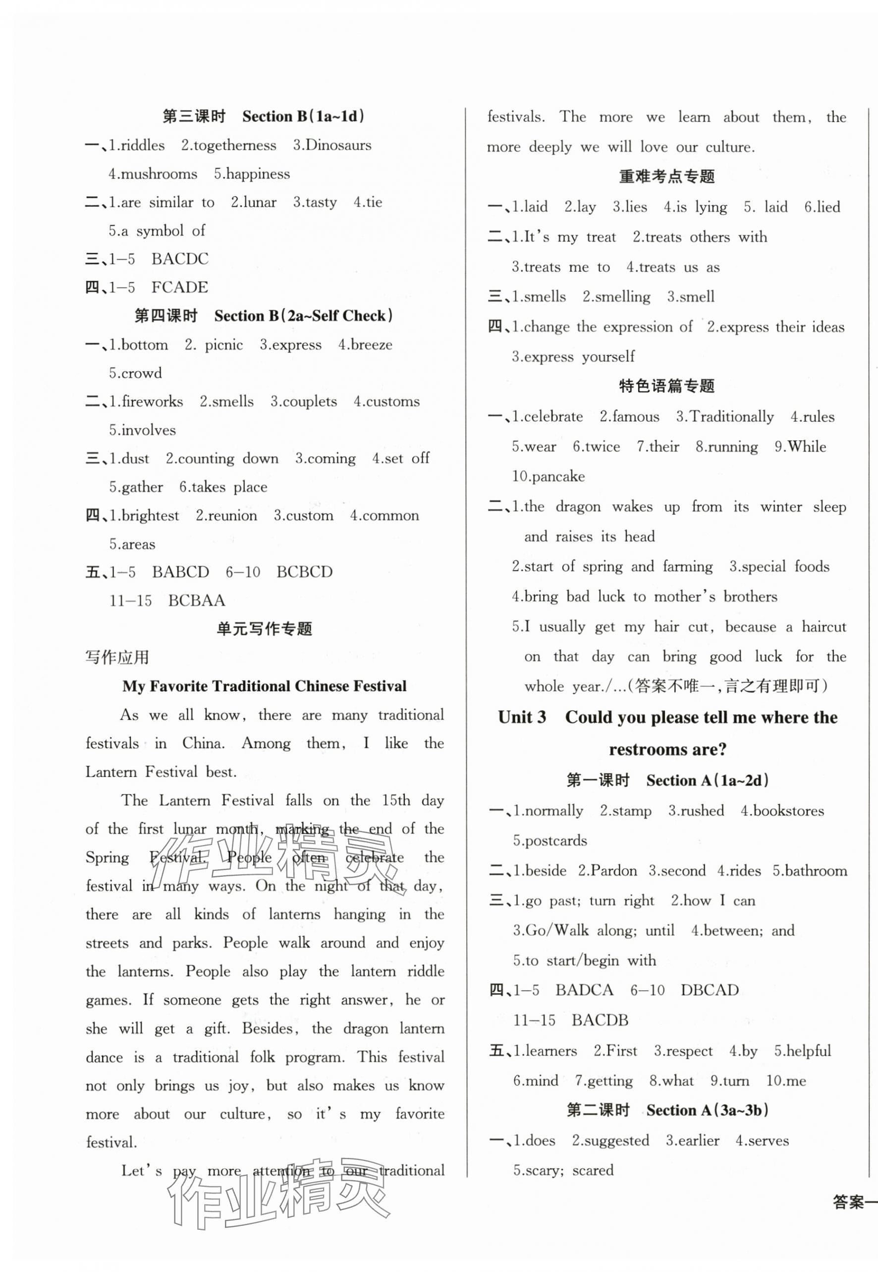 2025年思維新觀察九年級(jí)英語全一冊人教版 第3頁