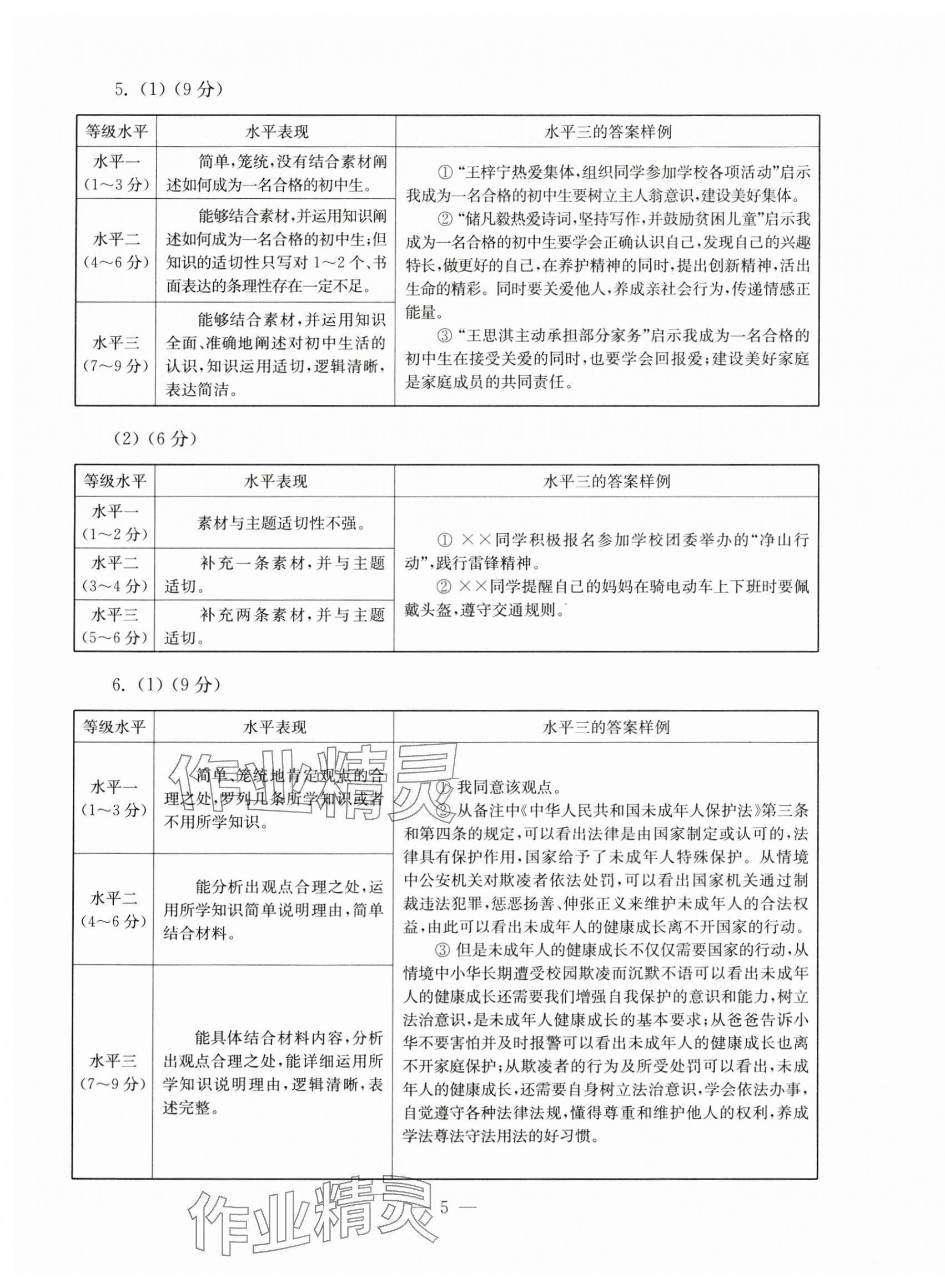 2025年南京市中考道德與法治備考小紅書(shū) 第5頁(yè)