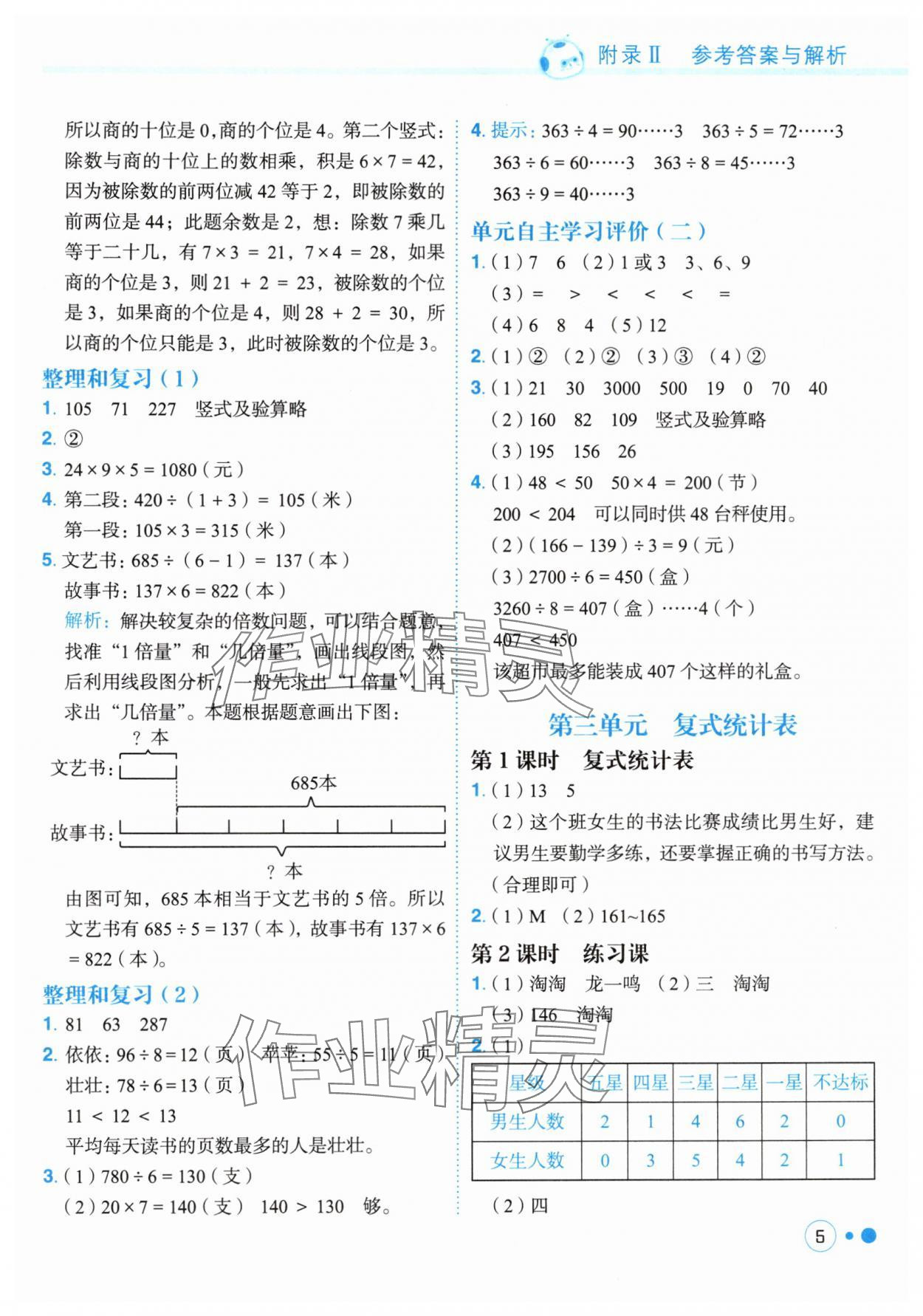 2025年黃岡小狀元練重點三年級數(shù)學(xué)下冊人教版 第5頁