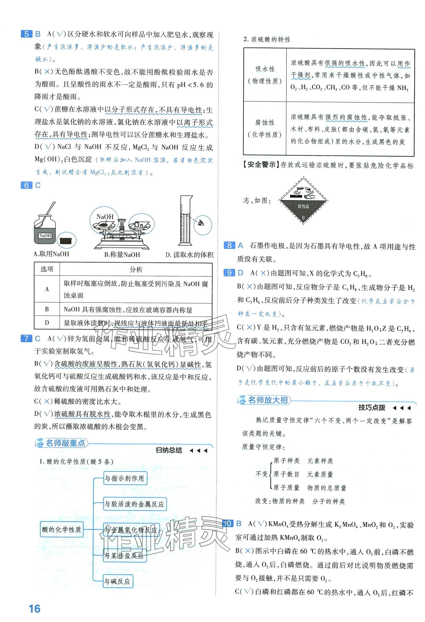 2024年金考卷中考試卷匯編45套化學(xué) 第18頁