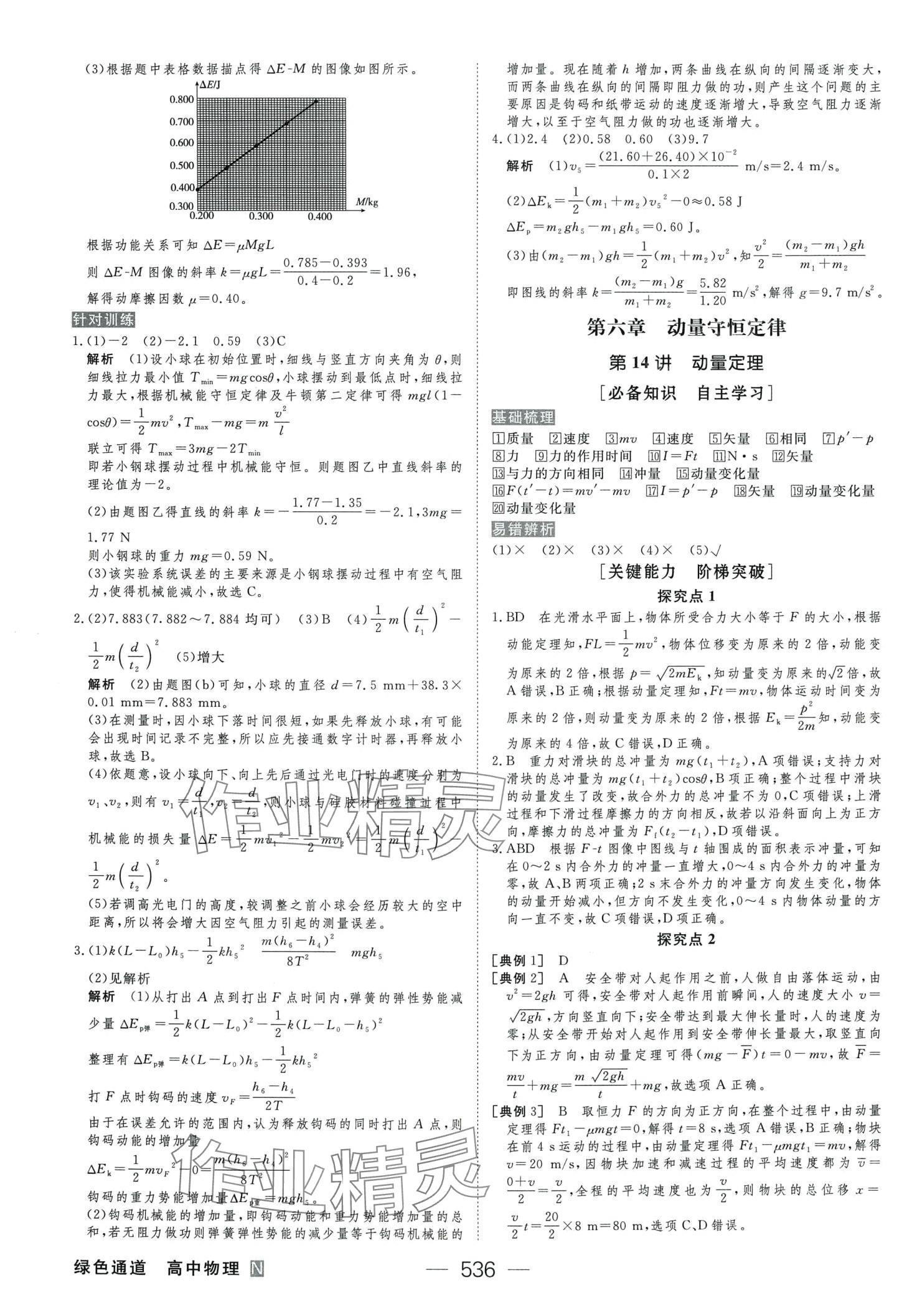 2024年綠色通道大一輪復(fù)習(xí)高效備考方案（新高考）高中物理&nbsp;第22頁(yè)