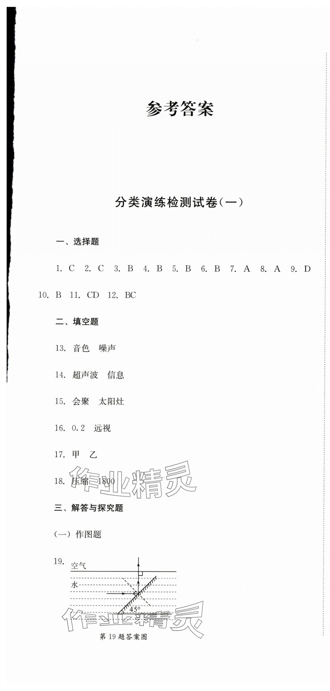 2024年直通新中考物理 第1页