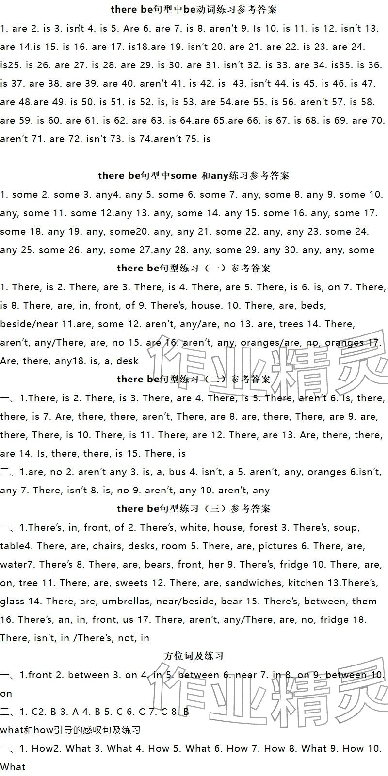 2025年苏学精品五年级英语上册译林版&nbsp;参考答案第1页