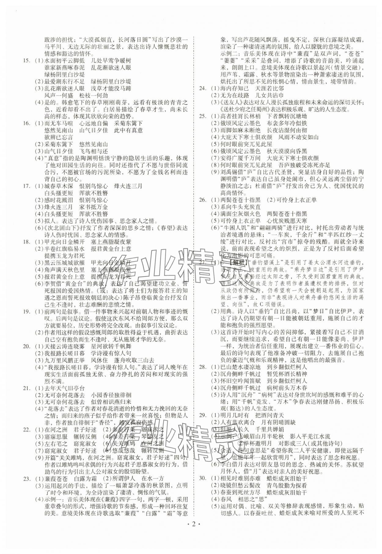 2024年金牌中考总复习语文 第2页