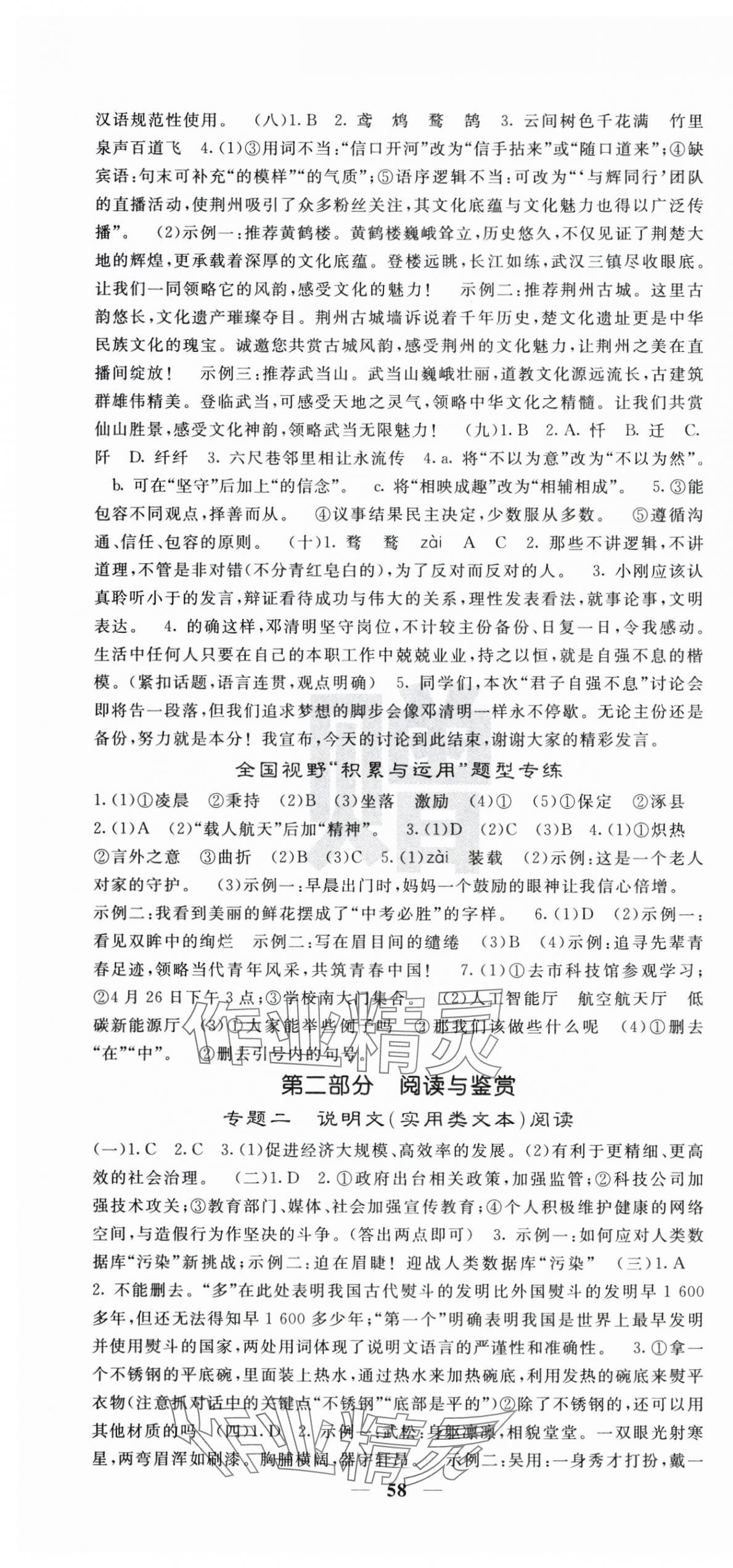 2025年中考新航线语文湖北专版 第10页