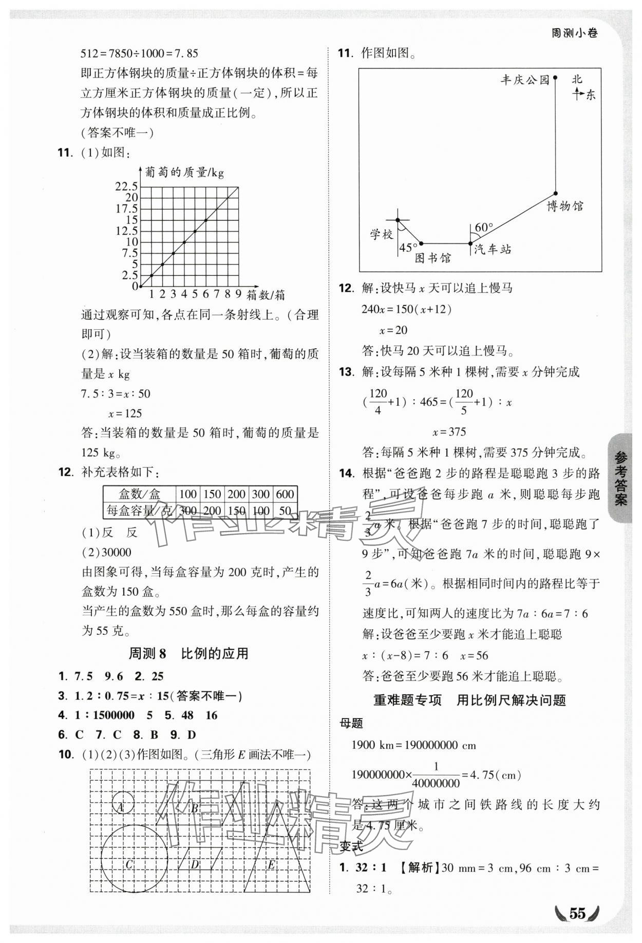 2025年小白鷗情境卷六年級數學下冊人教版 第5頁