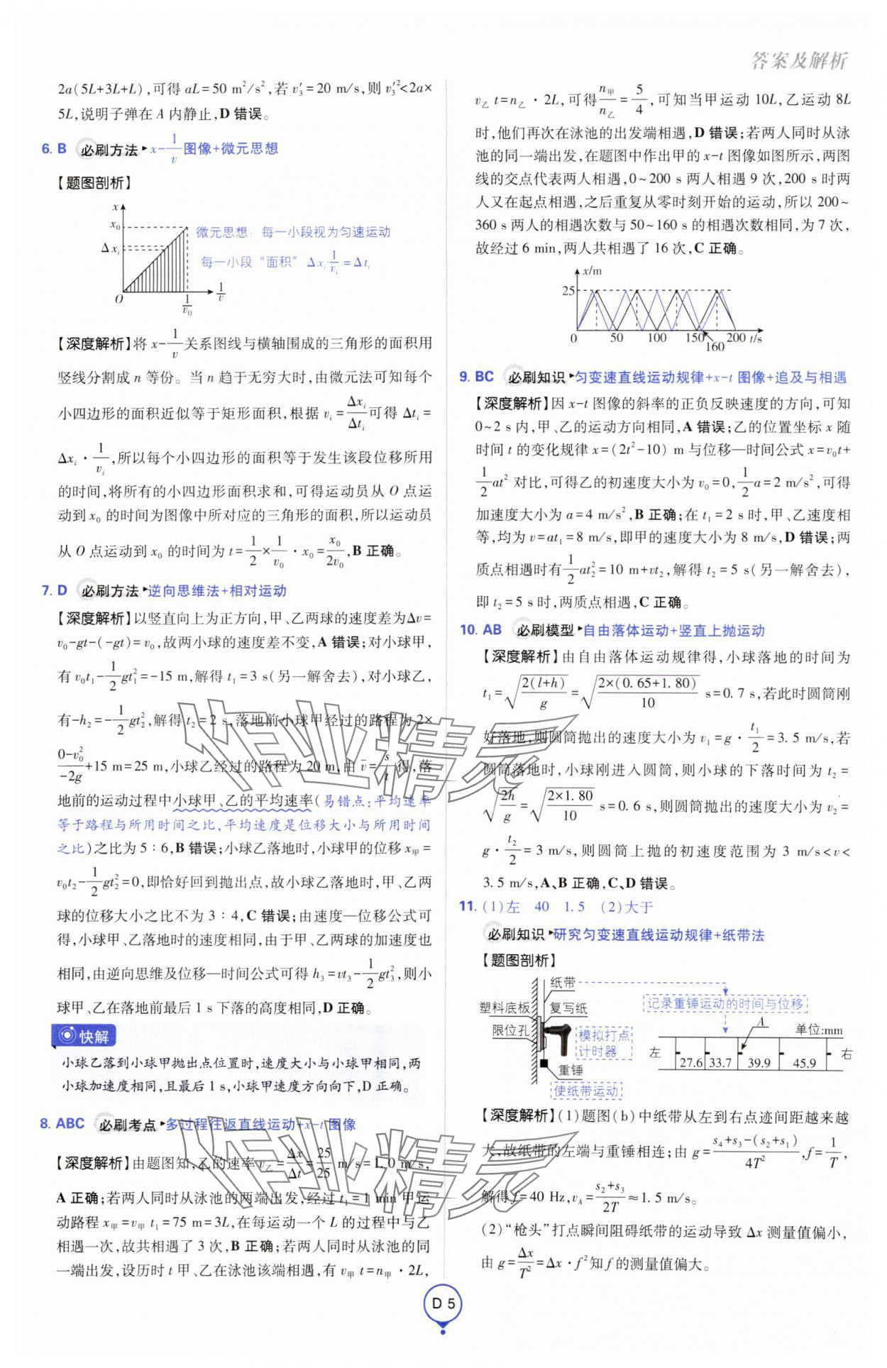 2025年高考必刷卷單元提升卷高中物理人教版 第5頁