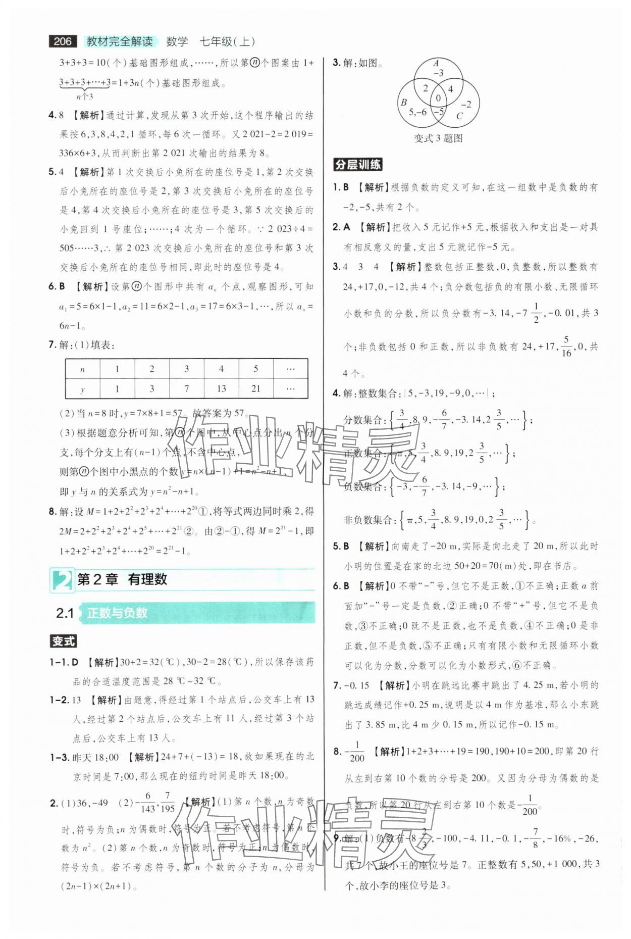 2025年教材完全解讀七年級數(shù)學上冊蘇科版 第2頁