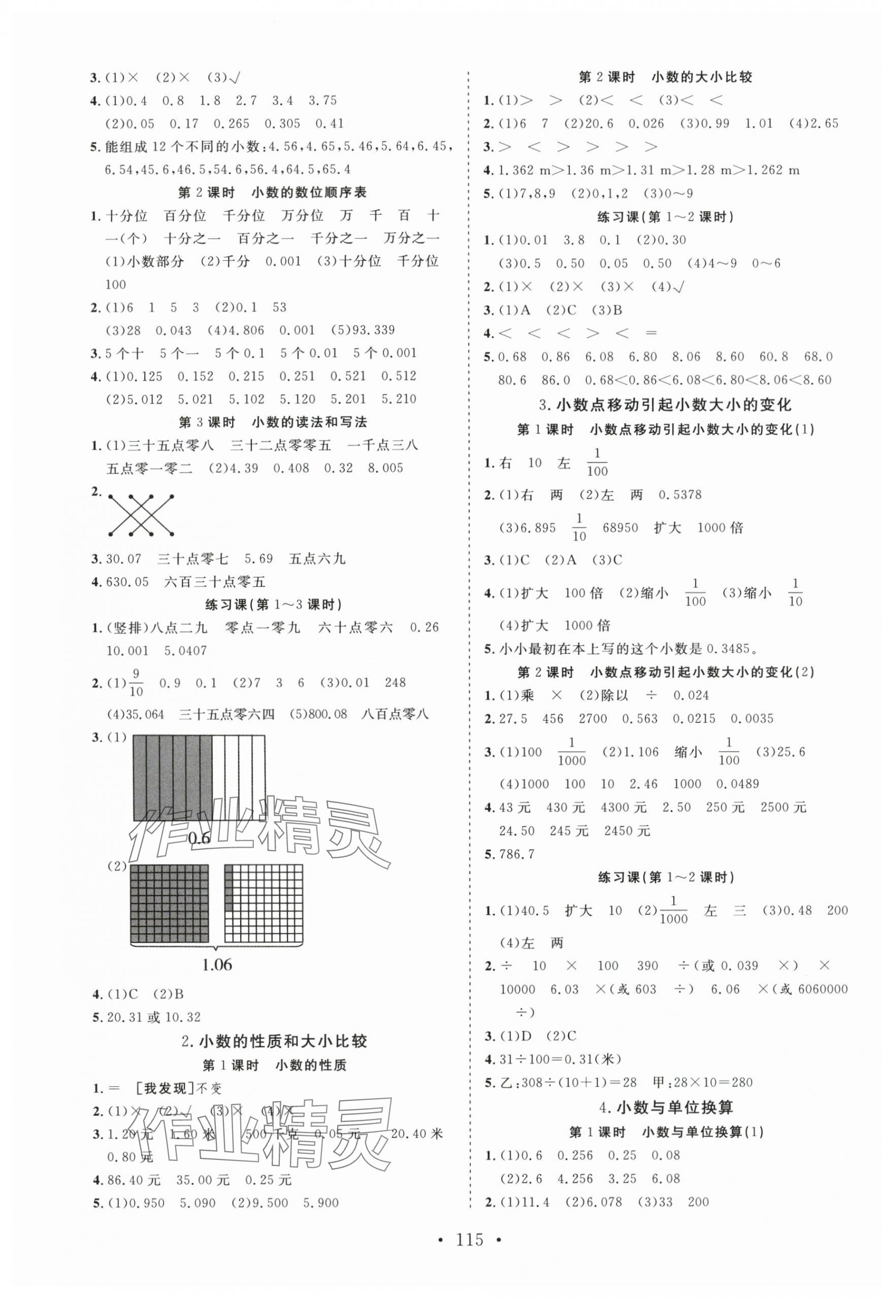 2024年天天好練習(xí)四年級數(shù)學(xué)下冊人教版 第3頁