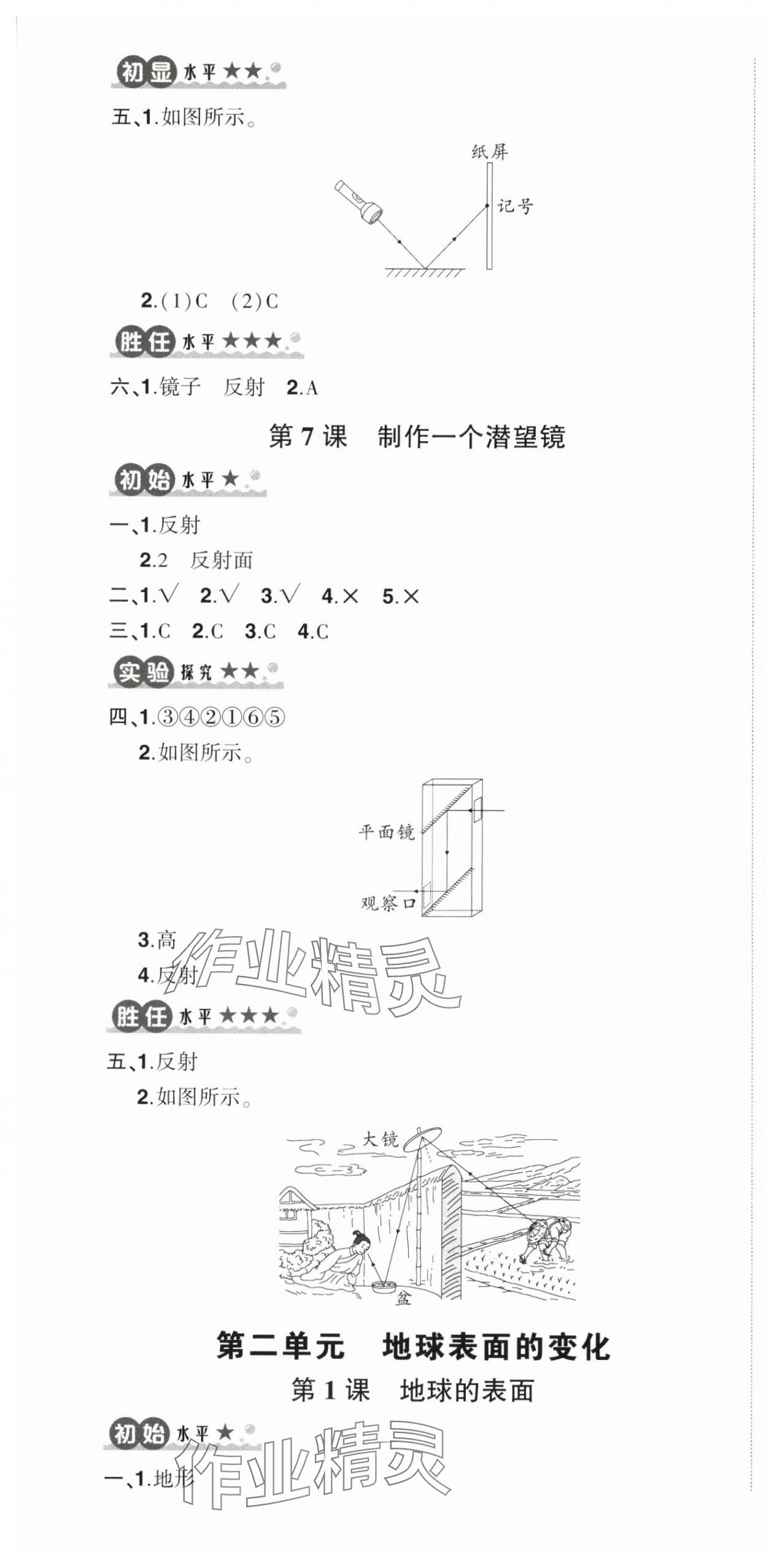 2025年狀元成才路創(chuàng)優(yōu)作業(yè)100分五年級科學上冊教科版 第4頁