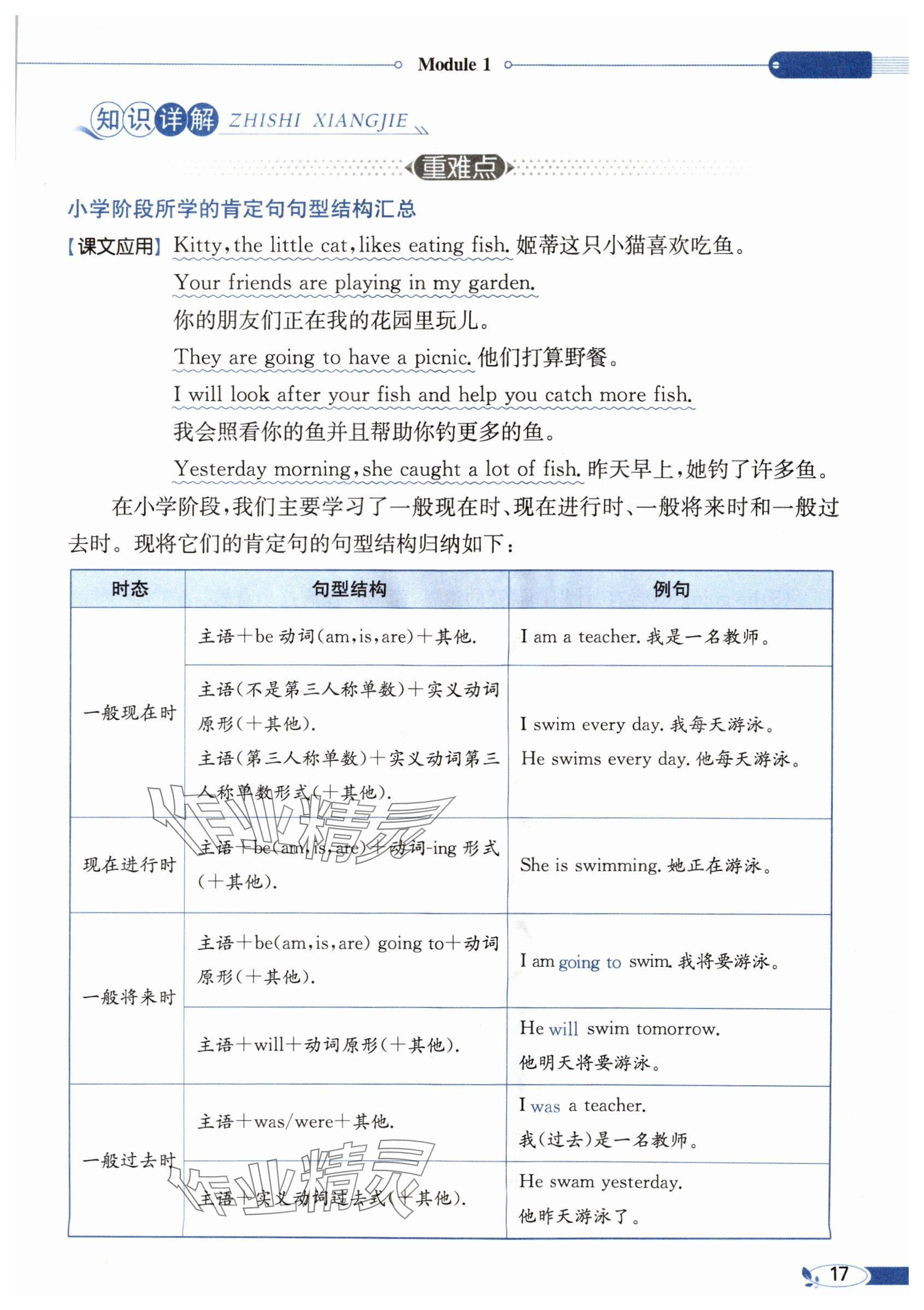 2025年教材課本六年級英語下冊教科版 參考答案第17頁