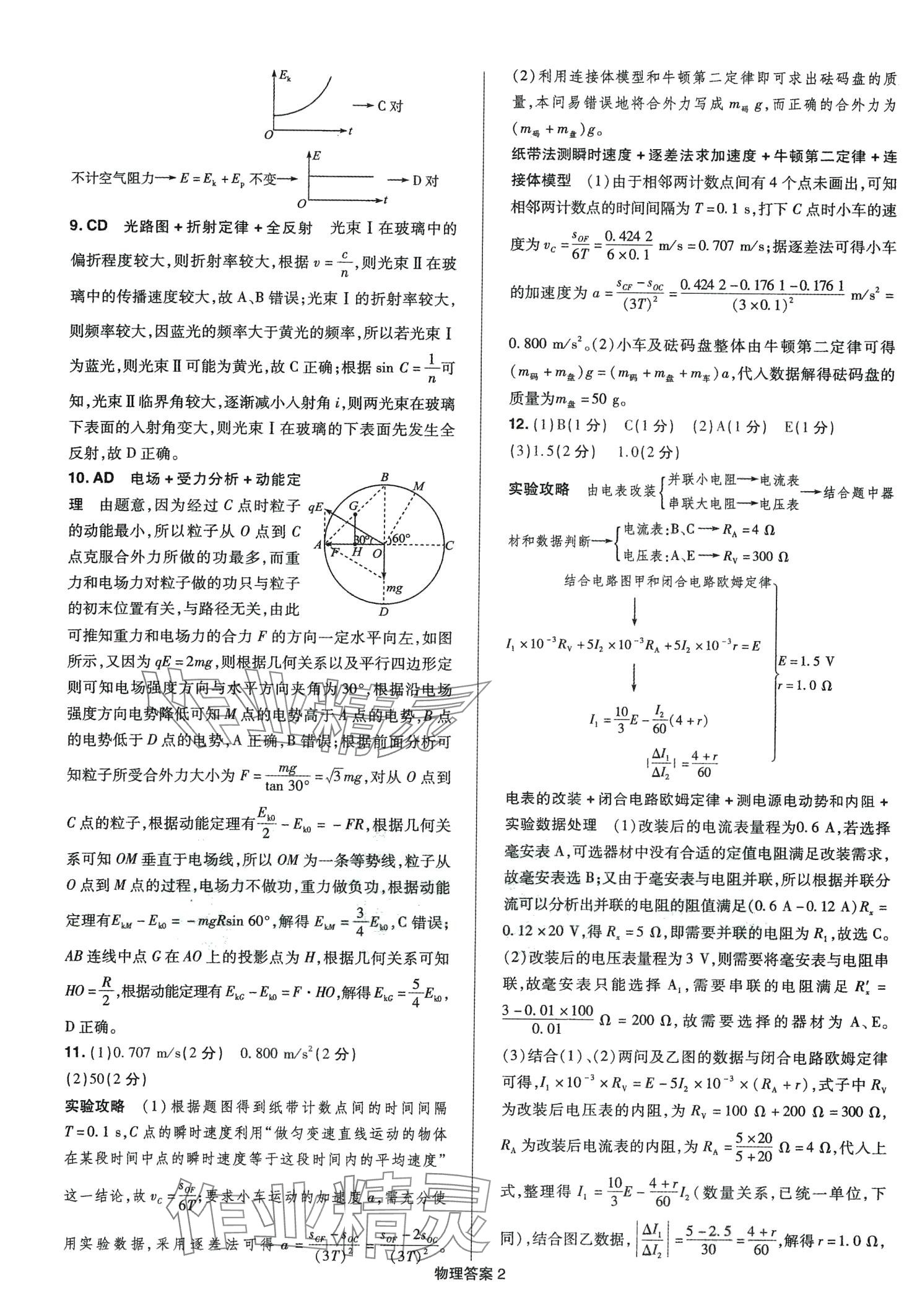 2024年創(chuàng)新教程最新試題精選陽(yáng)光出版社高中物理 第4頁(yè)