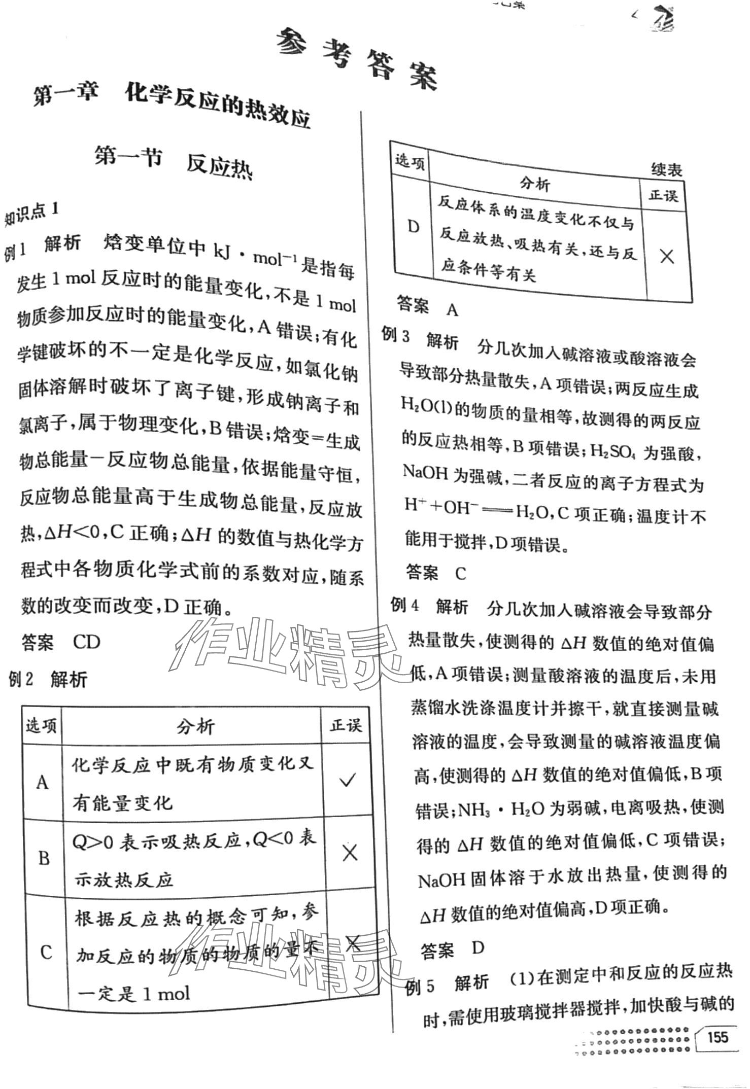 2024年升華高中化學(xué)選擇性必修一人教版 第1頁