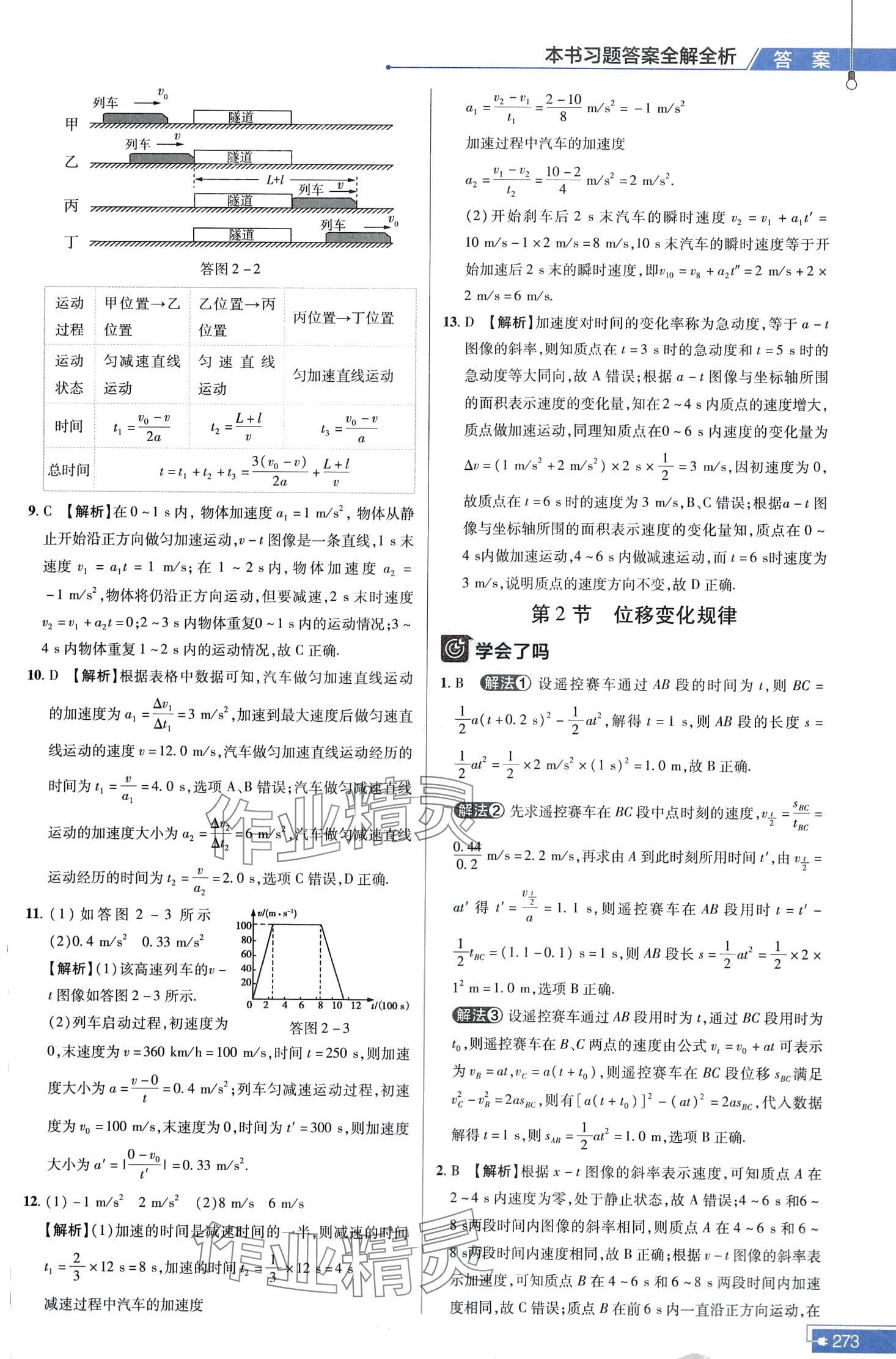 2024年教材幫高中物理必修第一冊魯科版 第9頁